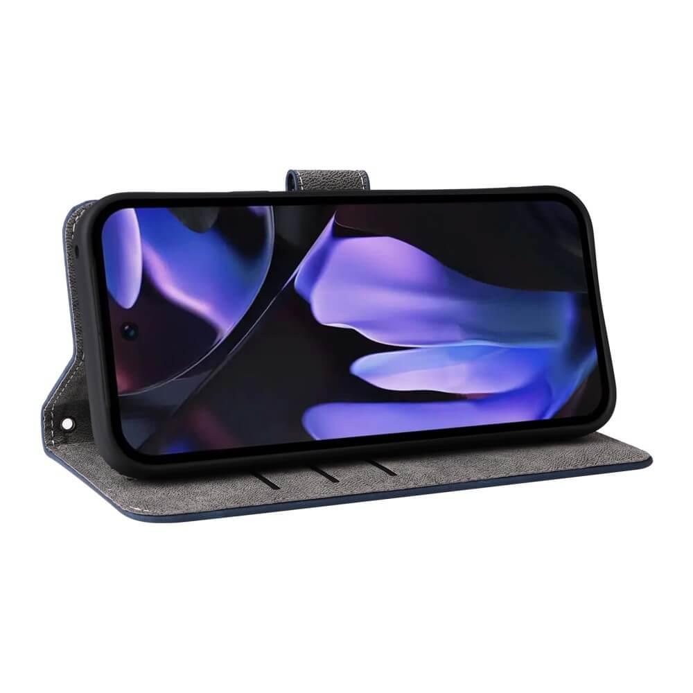 Cover-Discount Google Pixel 9a - Ledertasche mit RFID Blocker