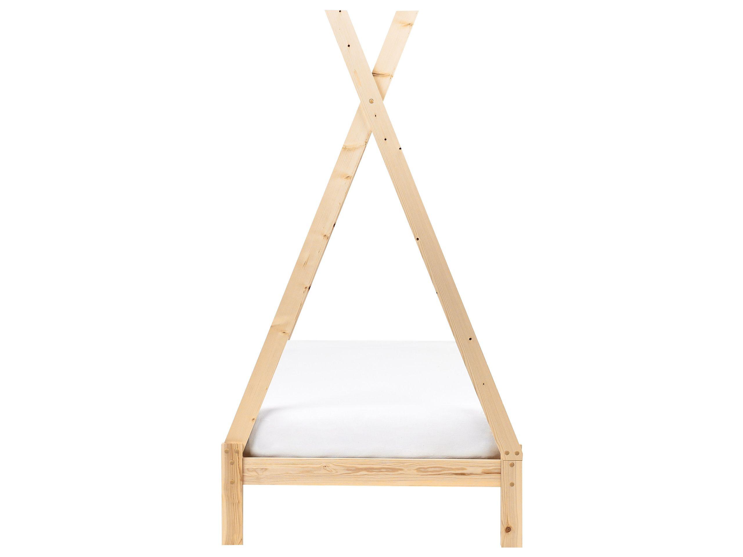 Beliani Kinderbett aus Kiefernholz Modern DEVAY