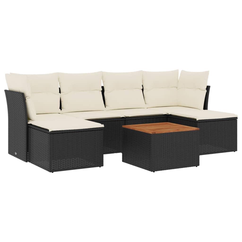 VidaXL Garten sofagarnitur poly-rattan