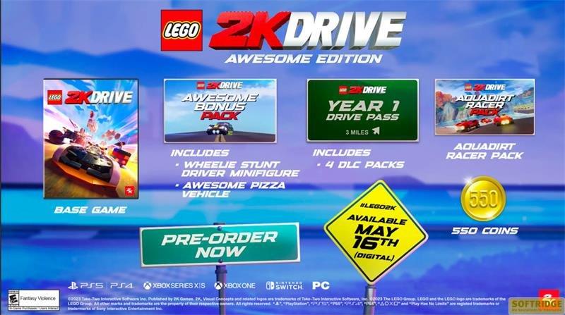 2K GAMES Switch LEGO 2K Drive - Awesome Edition