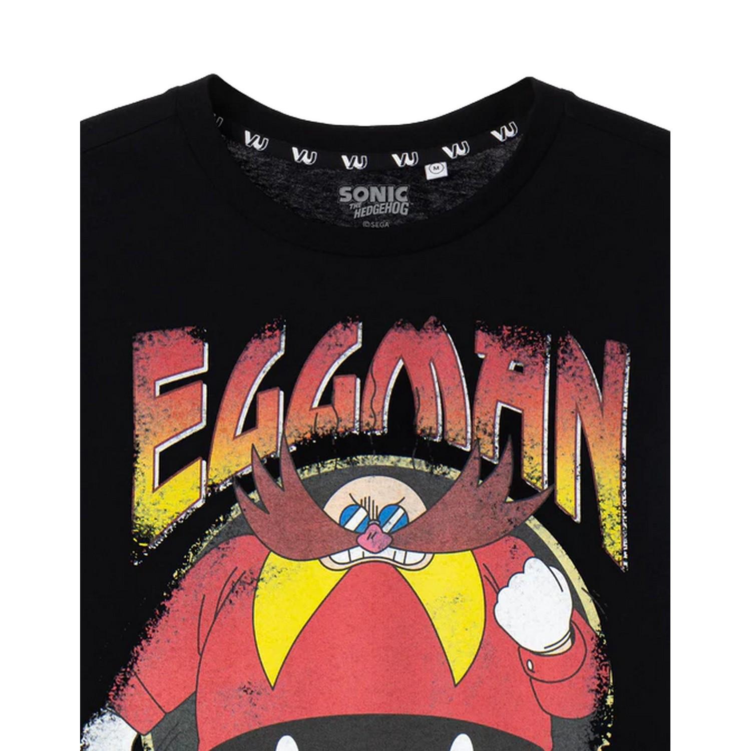 Sonic The Hedgehog Kurzärmliges T-Shirt mit Dr. Robotnik Print