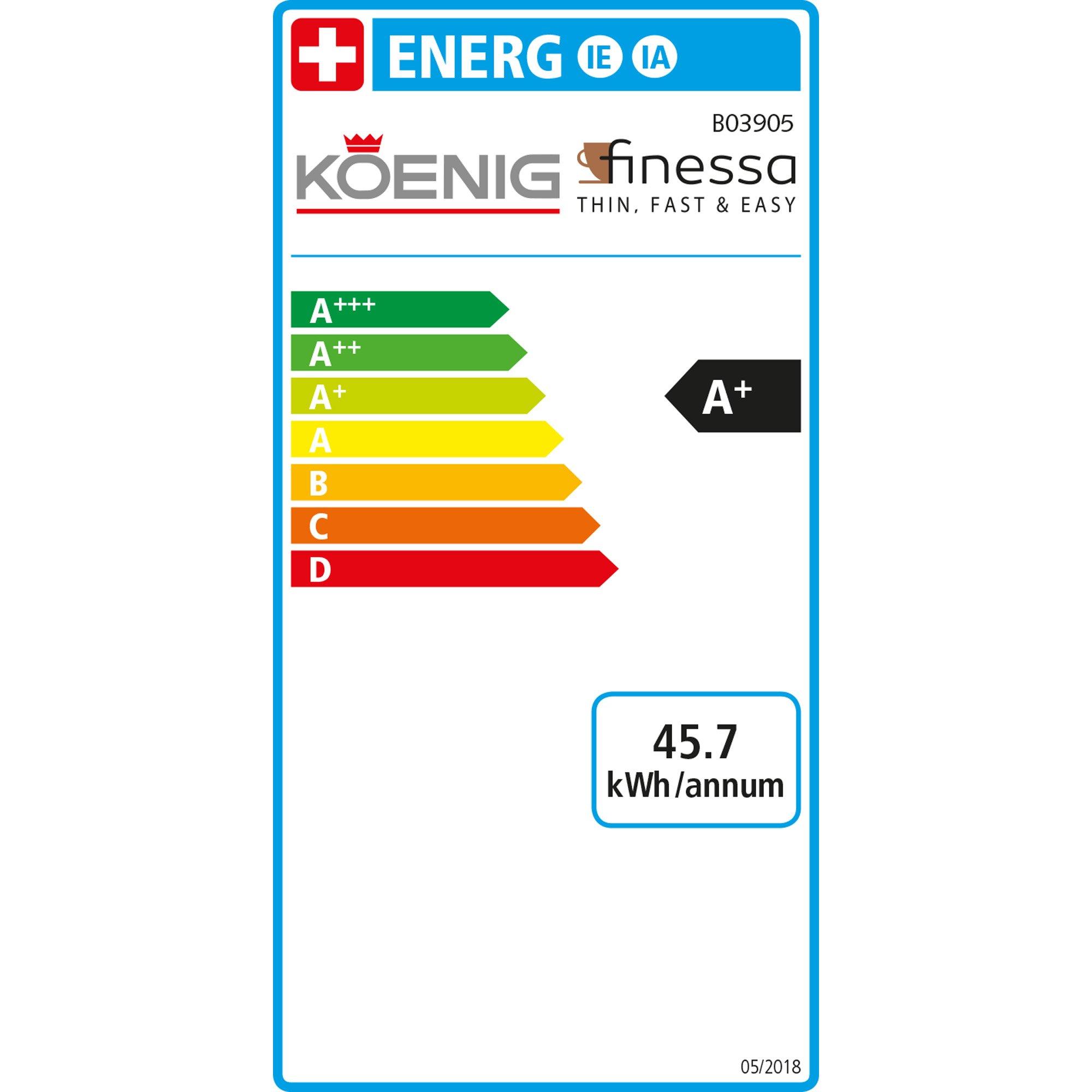 König Kaffeevollautomat Finessa Milk