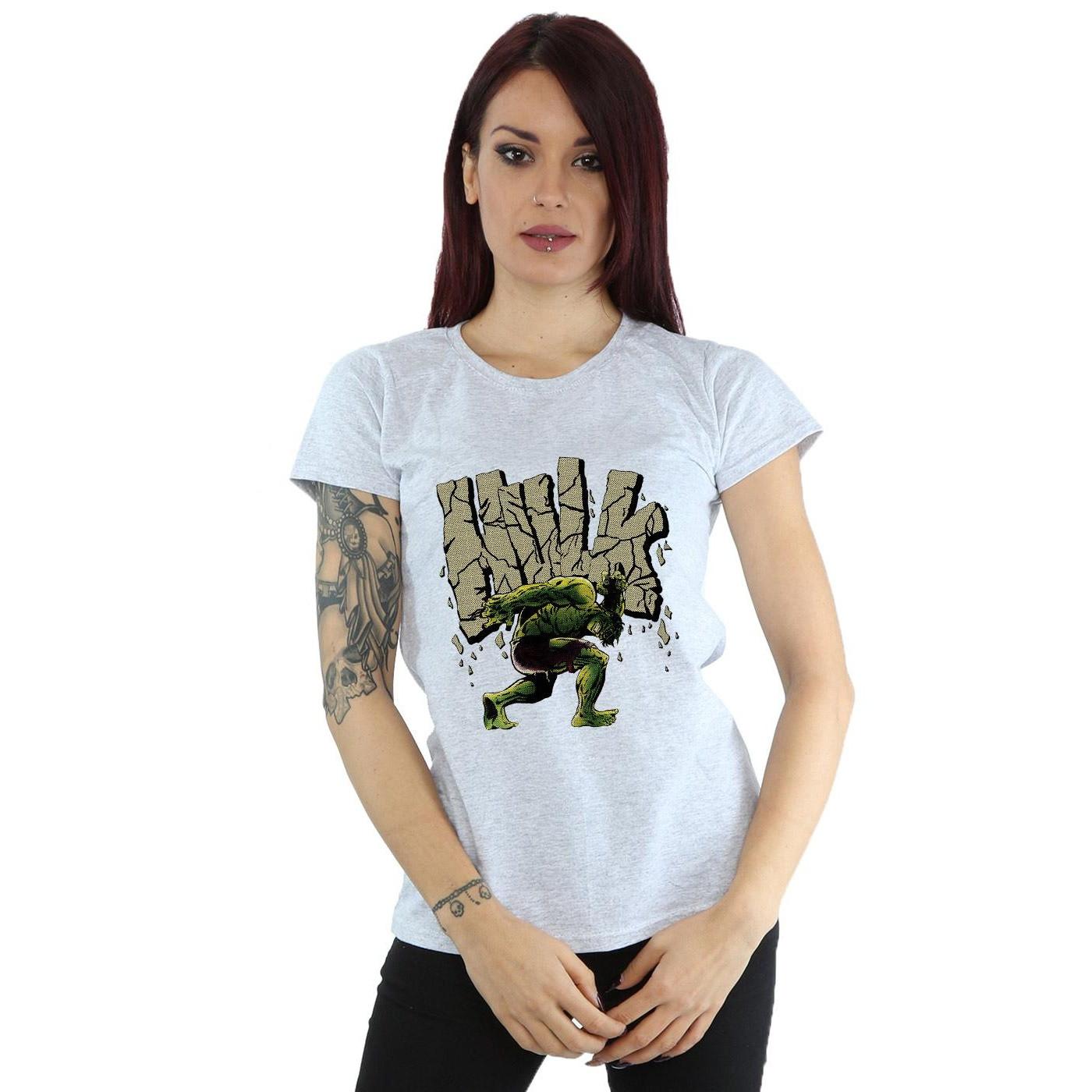 MARVEL Hulk Crushed Logo T-Shirt