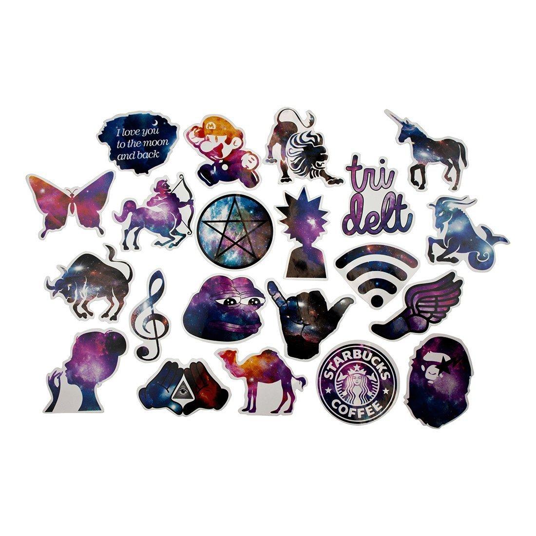 Gameloot 36x Aufkleber - Galaxie