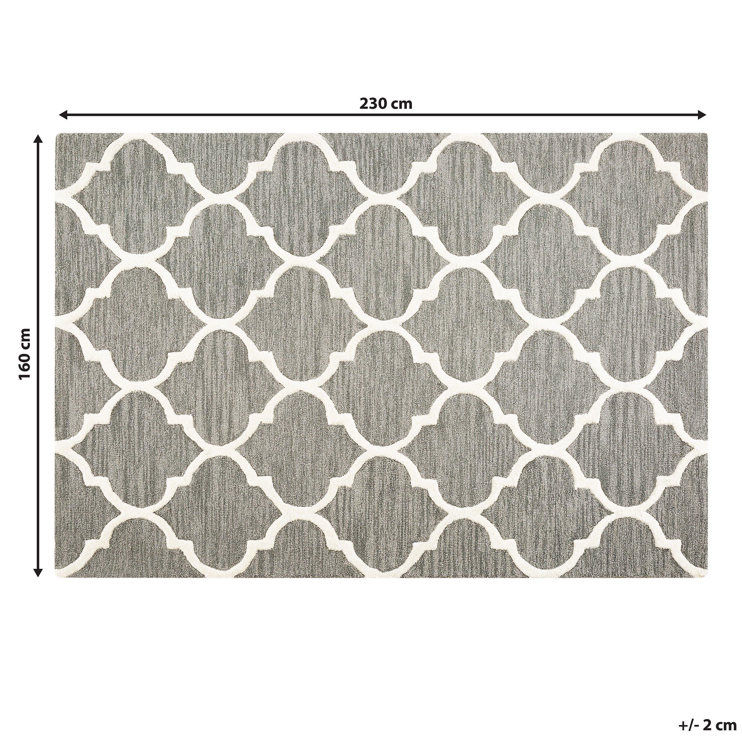 Beliani Teppich aus Wolle Klassisch YALOVA