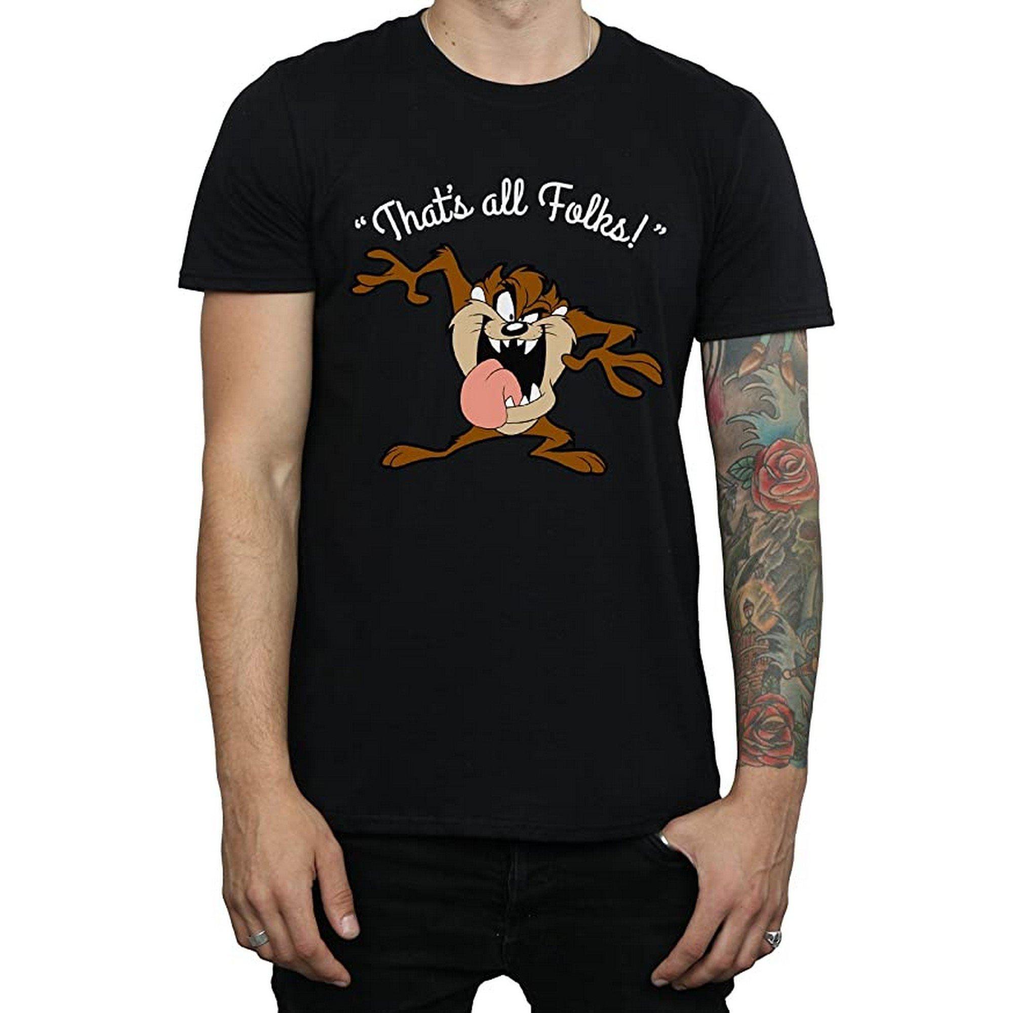 LOONEY TUNES That's All Folks T-Shirt