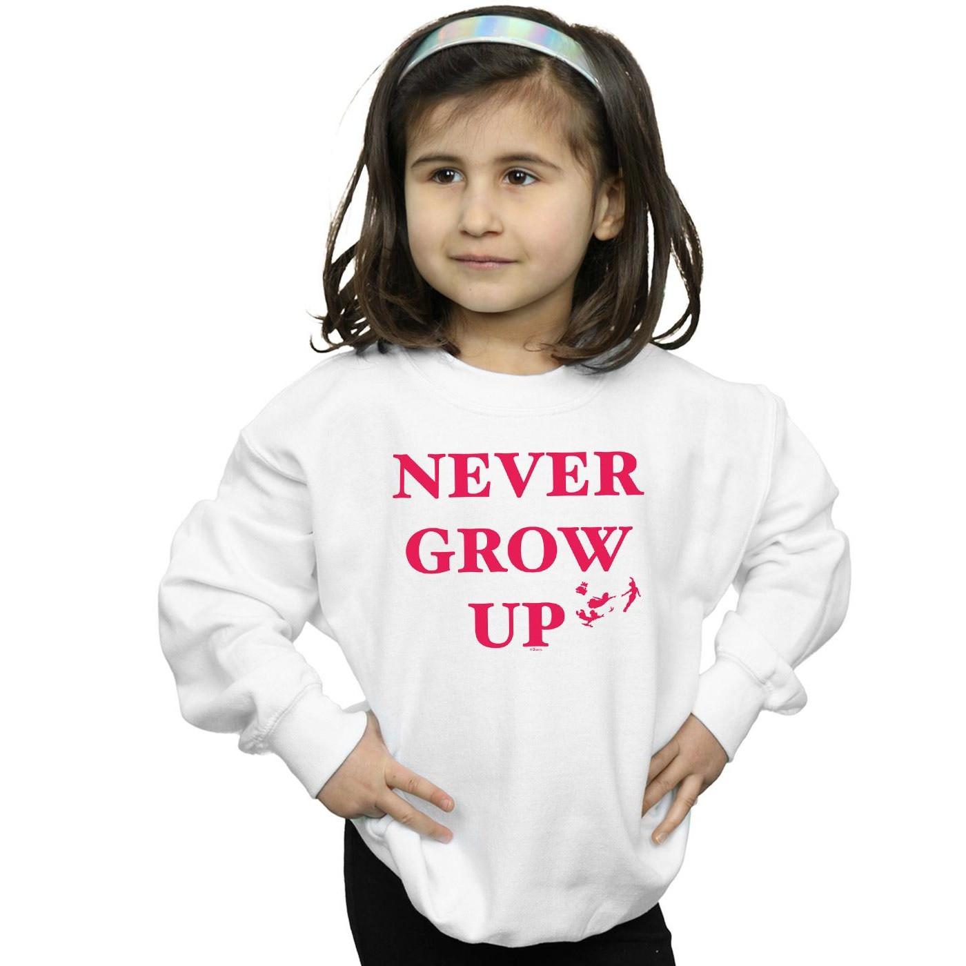 Disney Never Grow Up Sweatshirt