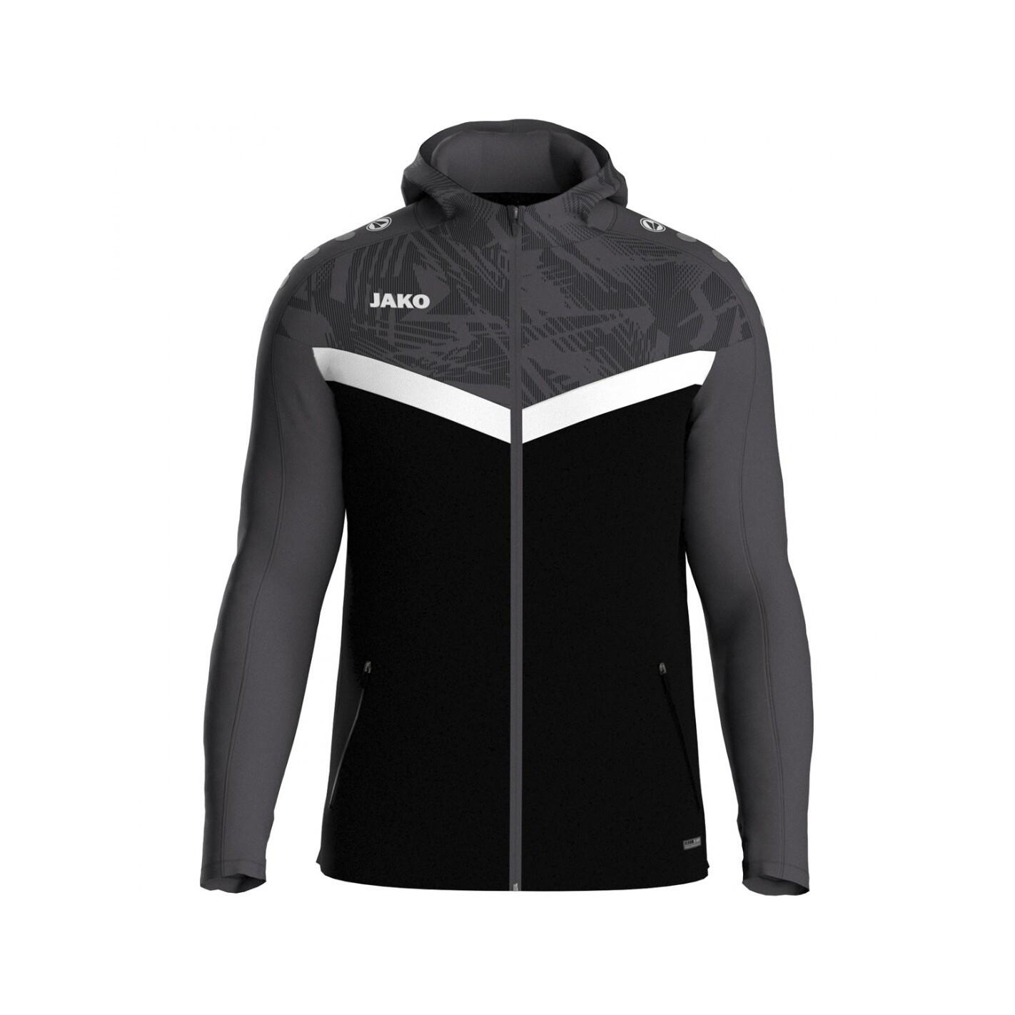 Jako sweatjacke mit kapuze full zip damen iconic