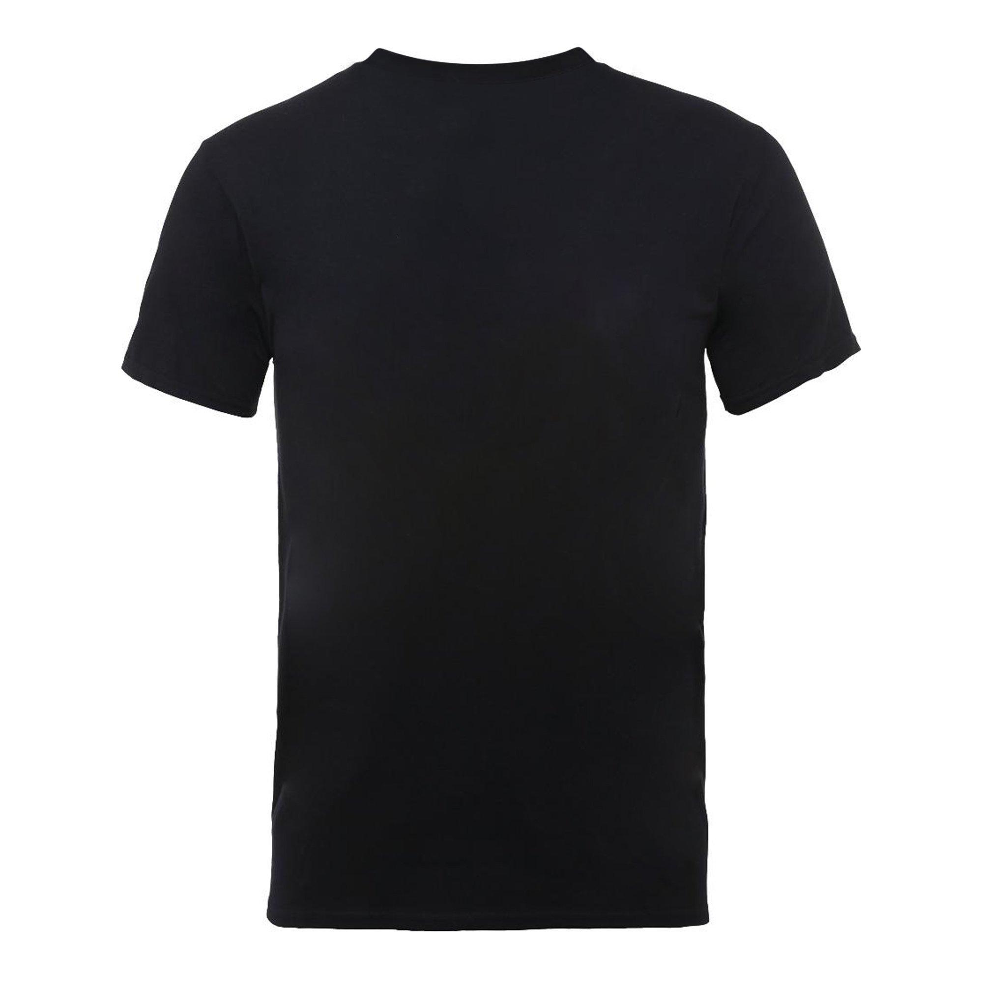 Johnny Cash Face Logo Print T-Shirt