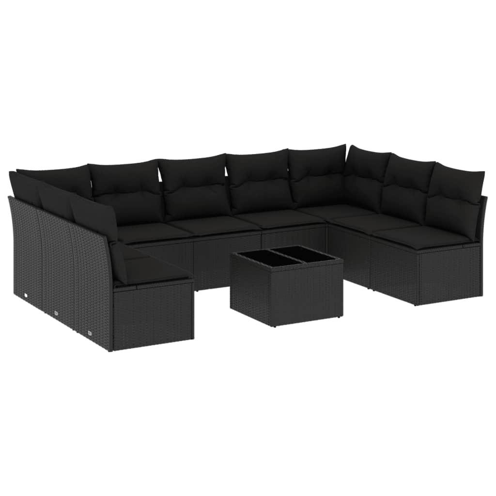 VidaXL Garten sofagarnitur poly-rattan
