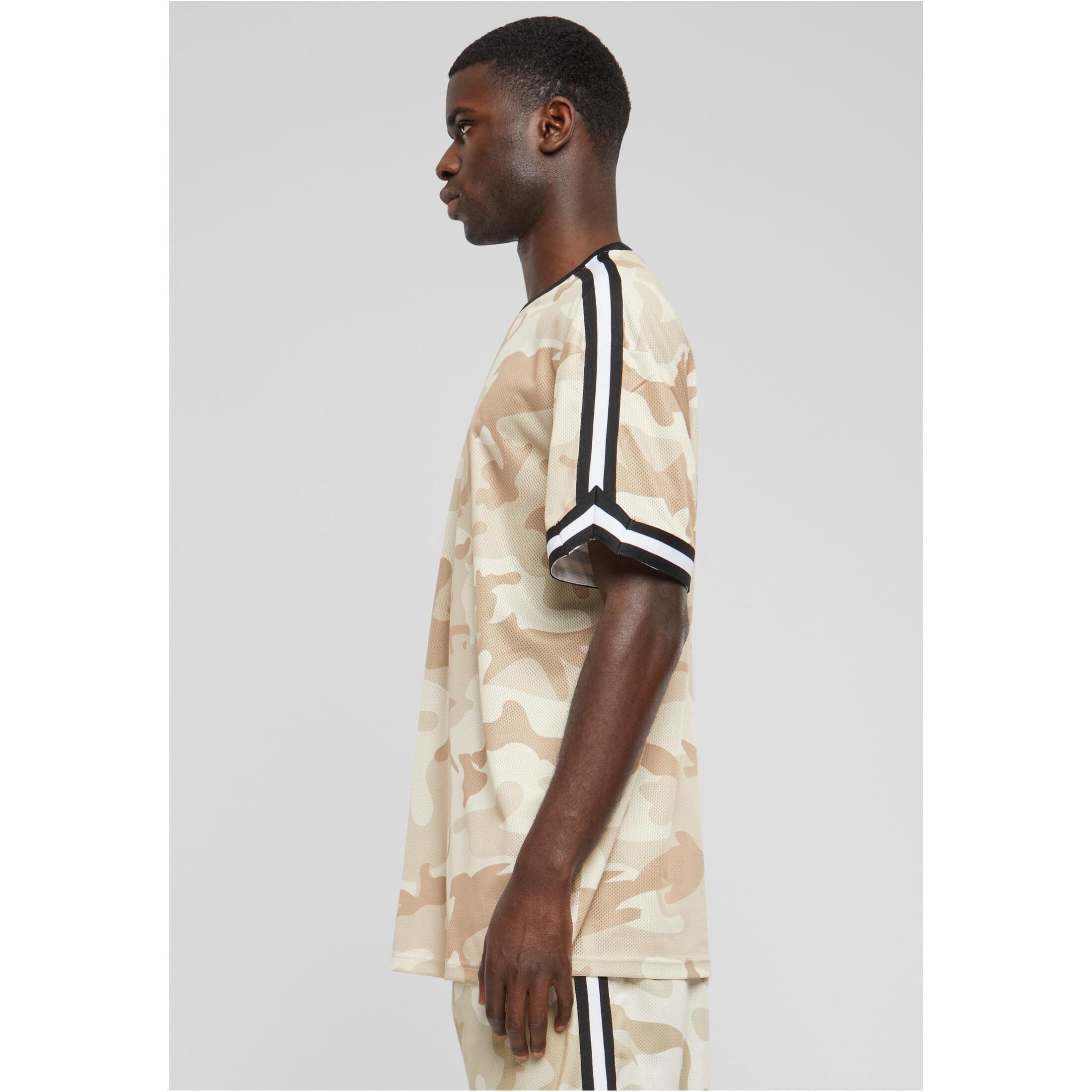 URBAN CLASSICS Oversize Mesh AOP T-Shirt
