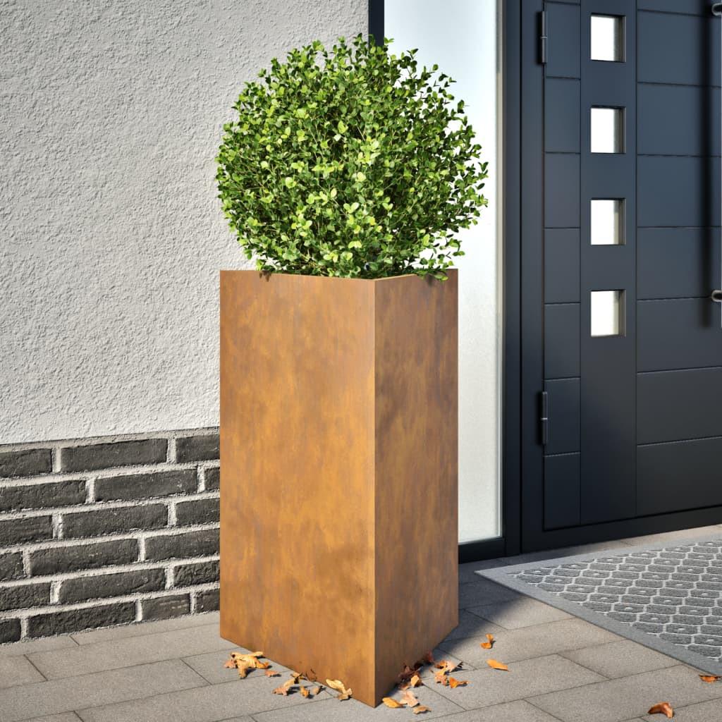 VidaXL Gartenpflanzgefäß metall