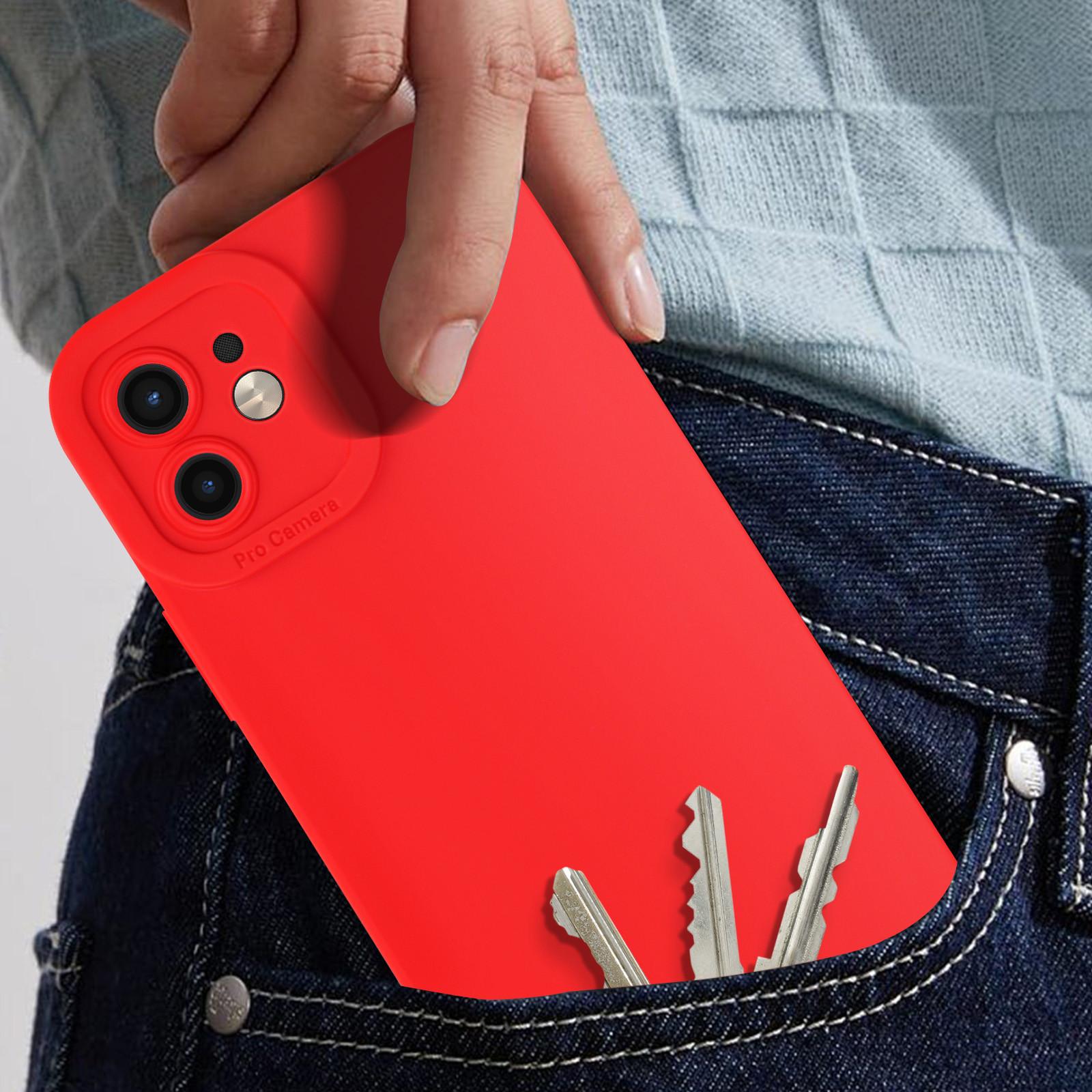 Avizar Weiche Hülle Apple iPhone 11 Rot