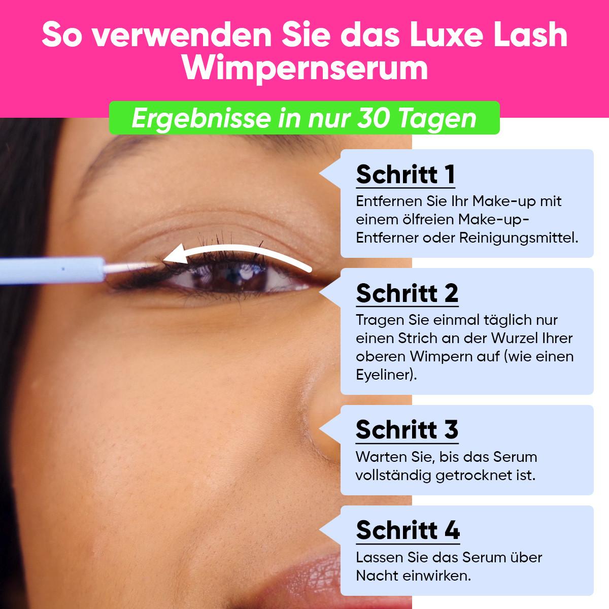 âme pure LUXE LASH | Wimpernserum - Eyelash serum für lange, volle und wunderschöne Wimpern