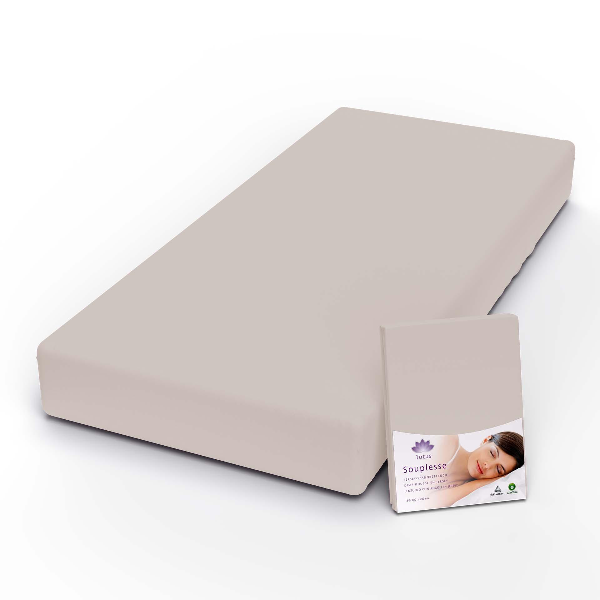 Lotus Bettwaren Lotus Jersey Fixleintuch Souplesse