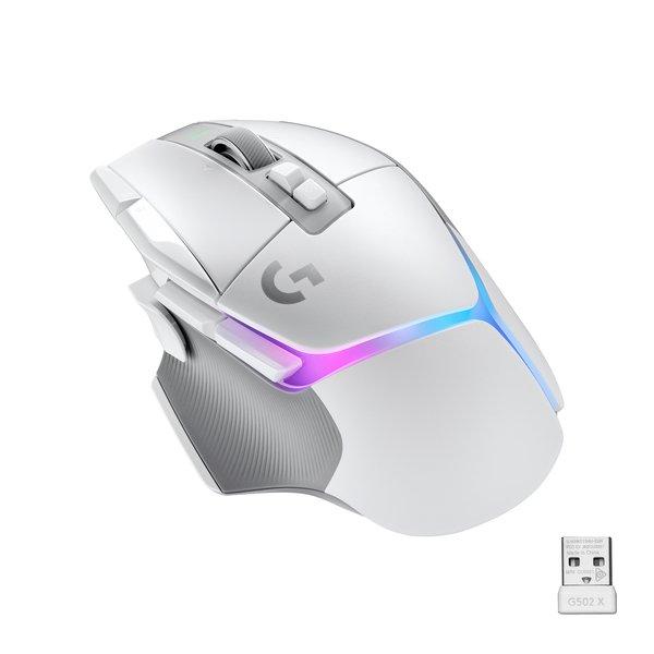 logitech G G G502 X Plus Maus rechts RF Wireless Optisch 25600 DPI