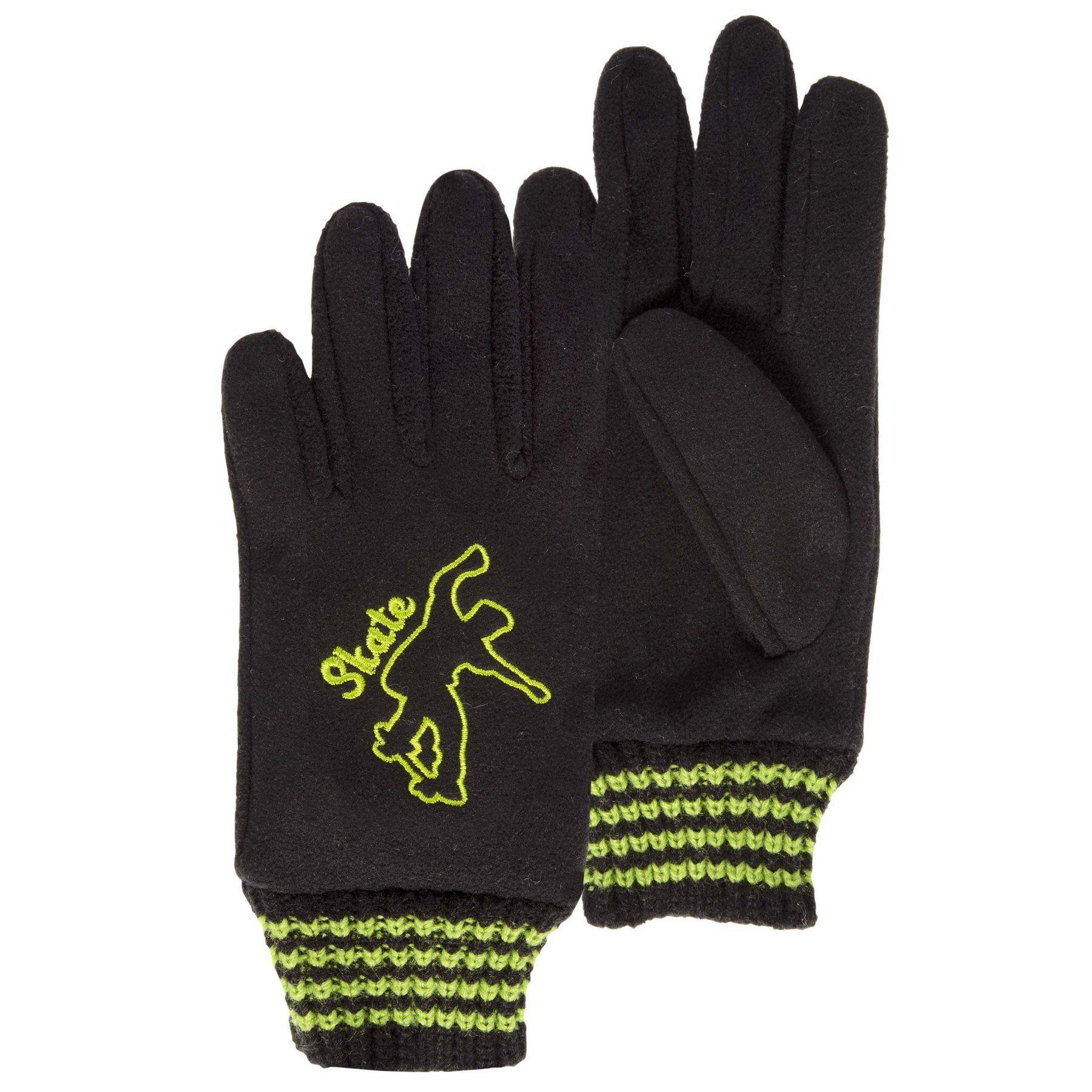 isotoner GANTS POLAIRE BODERIE SKATE-10-12A