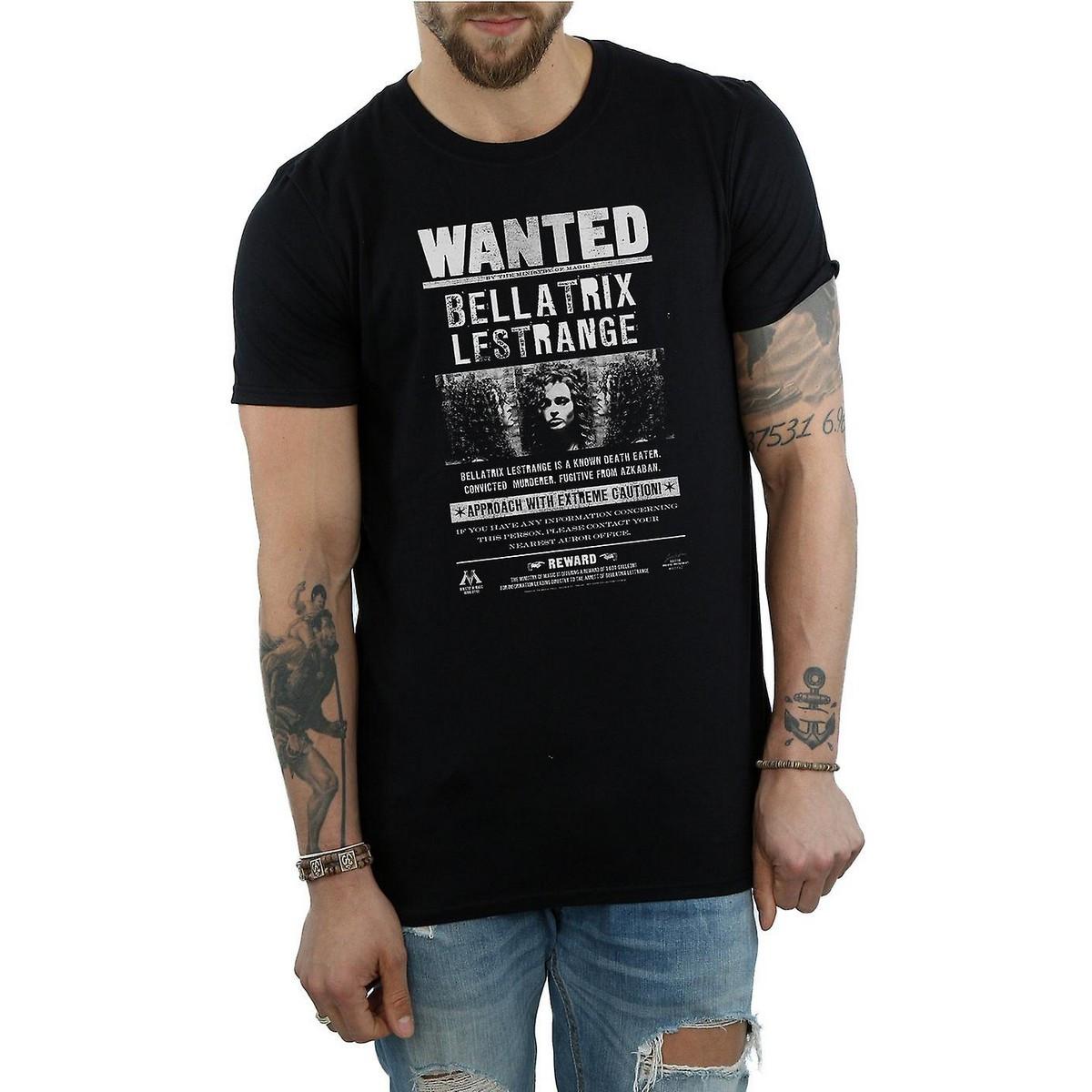 Harry Potter Bellatrix Lestrange Wanted Poster T-Shirt