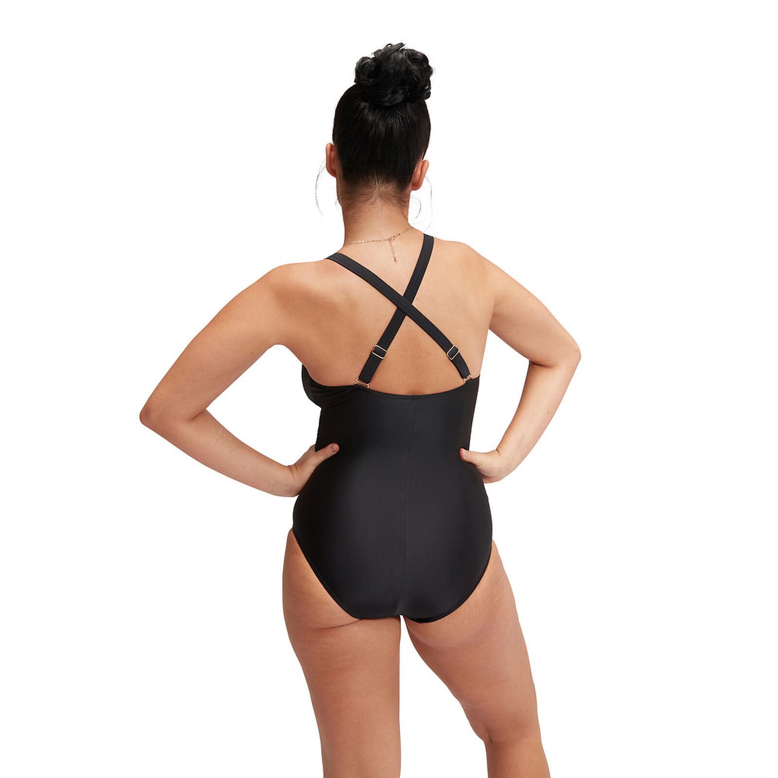 speedo badeanzug, mit v-ausschnitt, damen eco