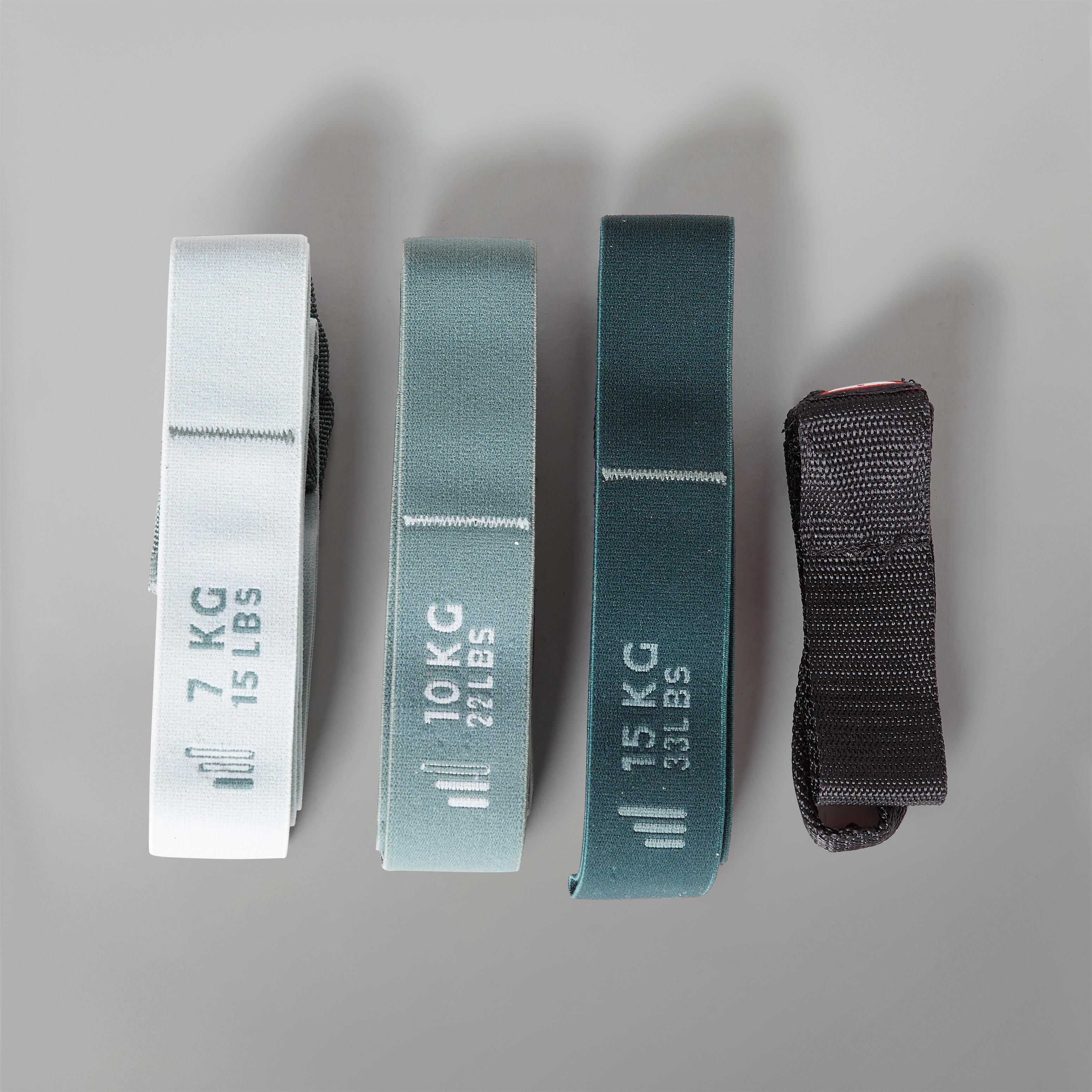 DOMYOS Elastikband - TONEBAND KIT