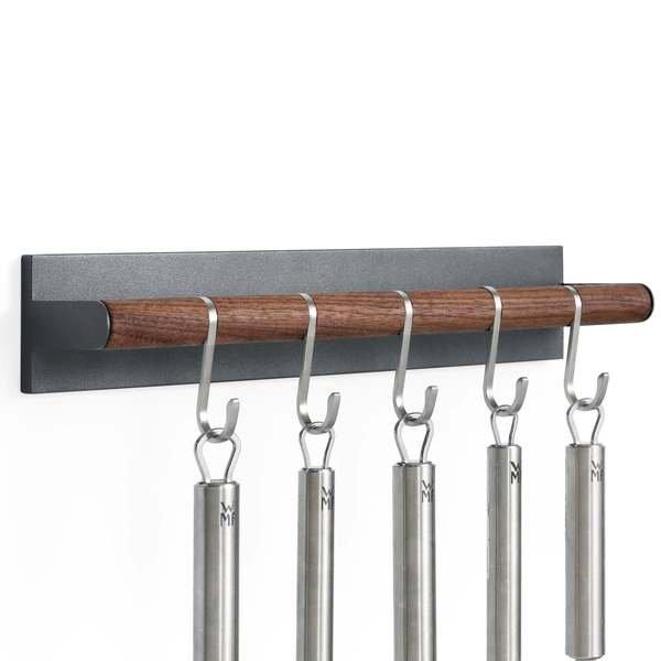 Forster Home Magnetischer Küchenutensilienhalter Walnuss