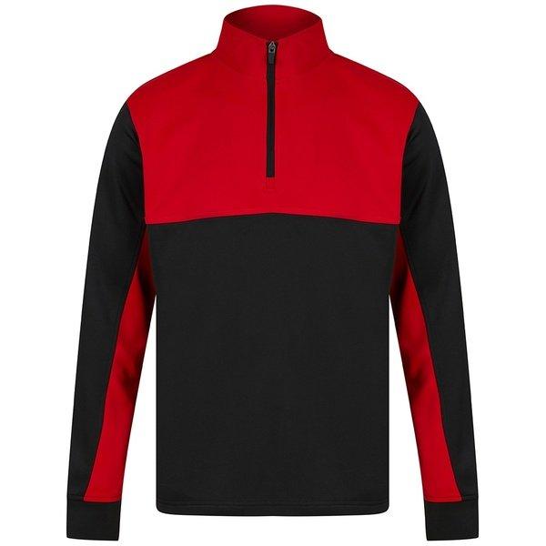 Finden & Hales Trainingsjacke mit kurzem Reißverschluss