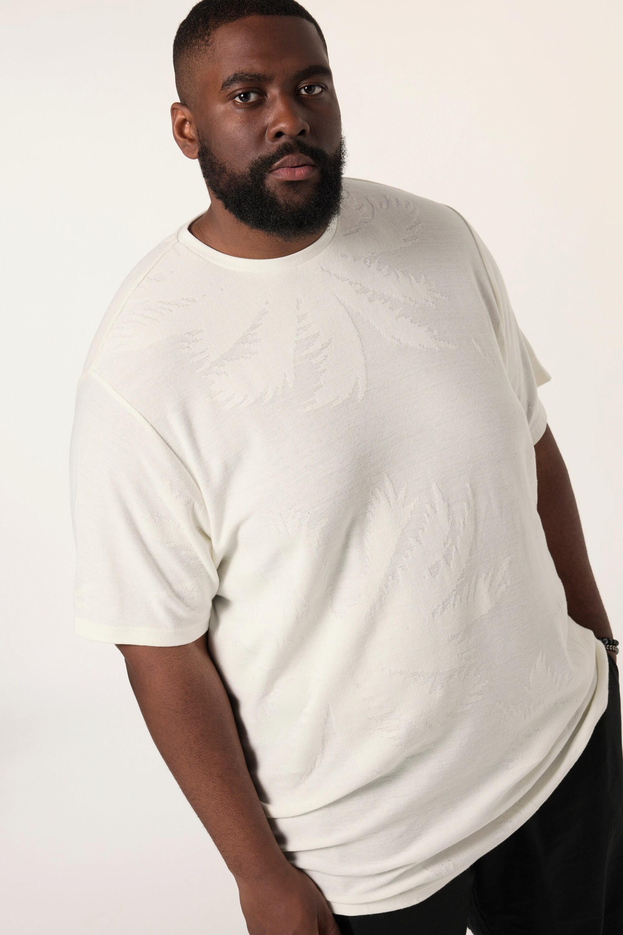 Sthuge FLEXLASTIC Halbarm Oversized Jacquardjersey T-Shirt