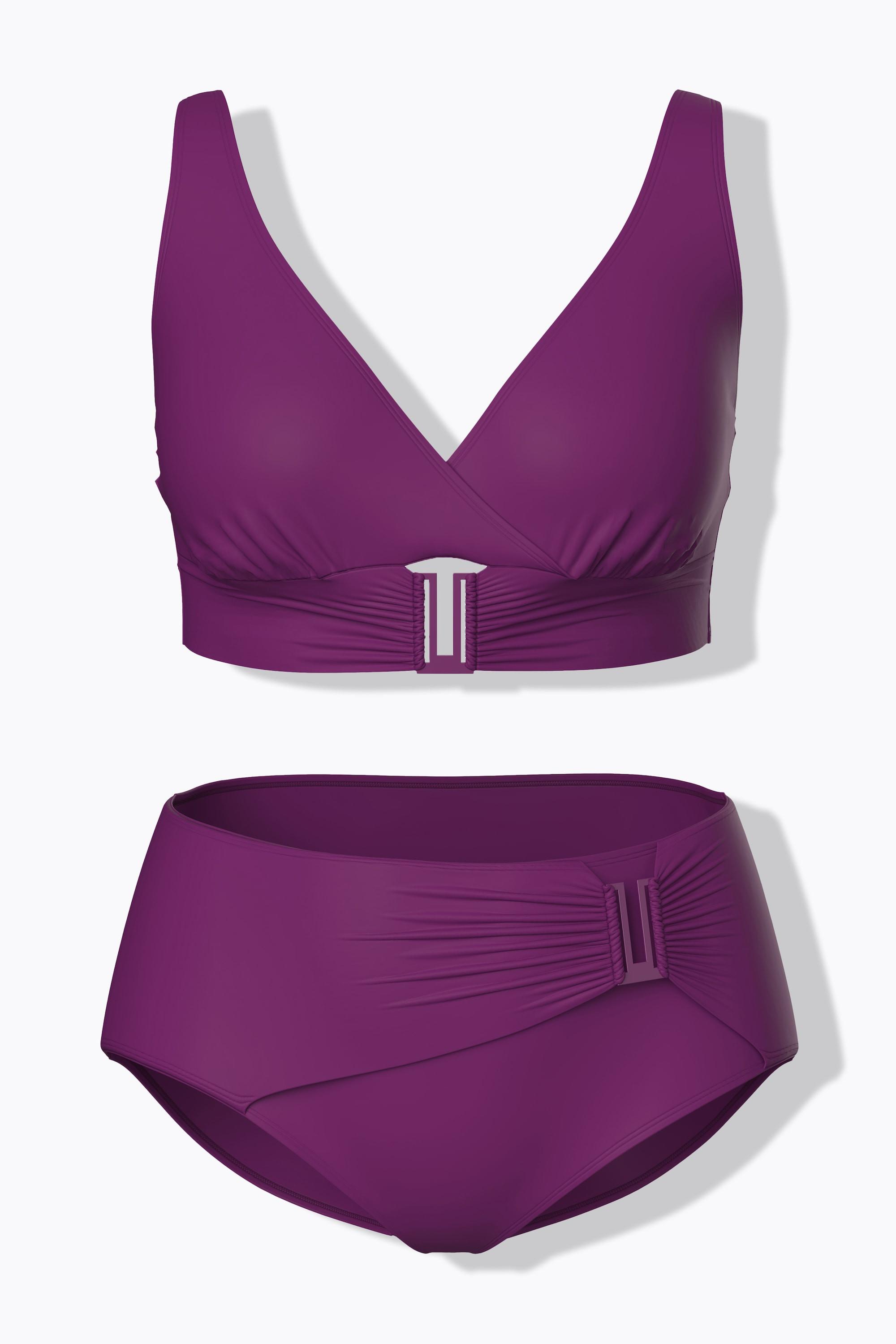 Ulla Popken Bikini, Zierschnallen, Softschalen