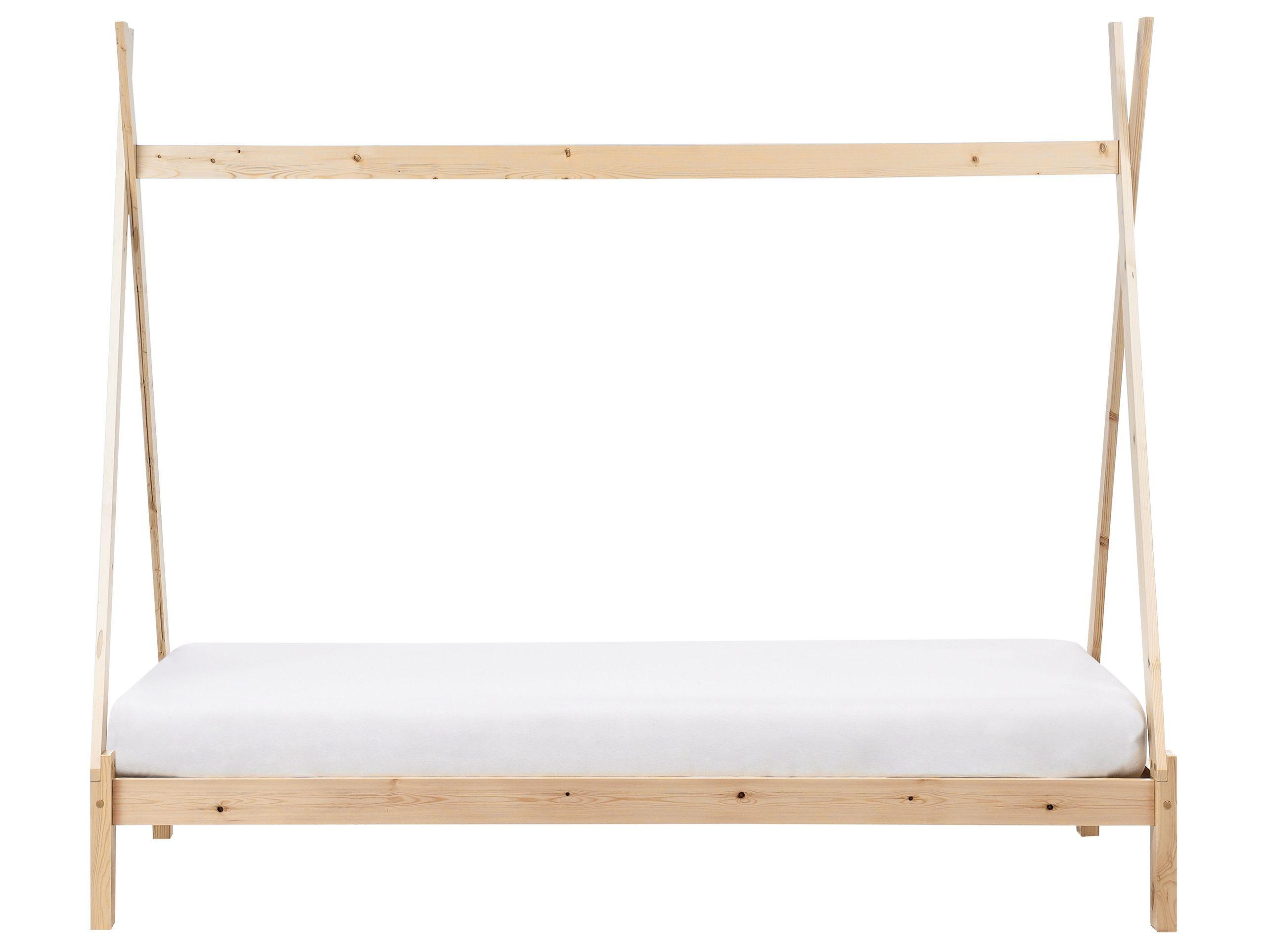 Beliani Kinderbett aus Kiefernholz Modern DEVAY