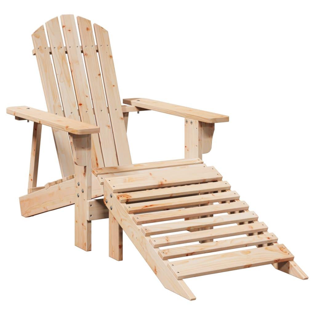 VidaXL Adirondack-stuhl holz