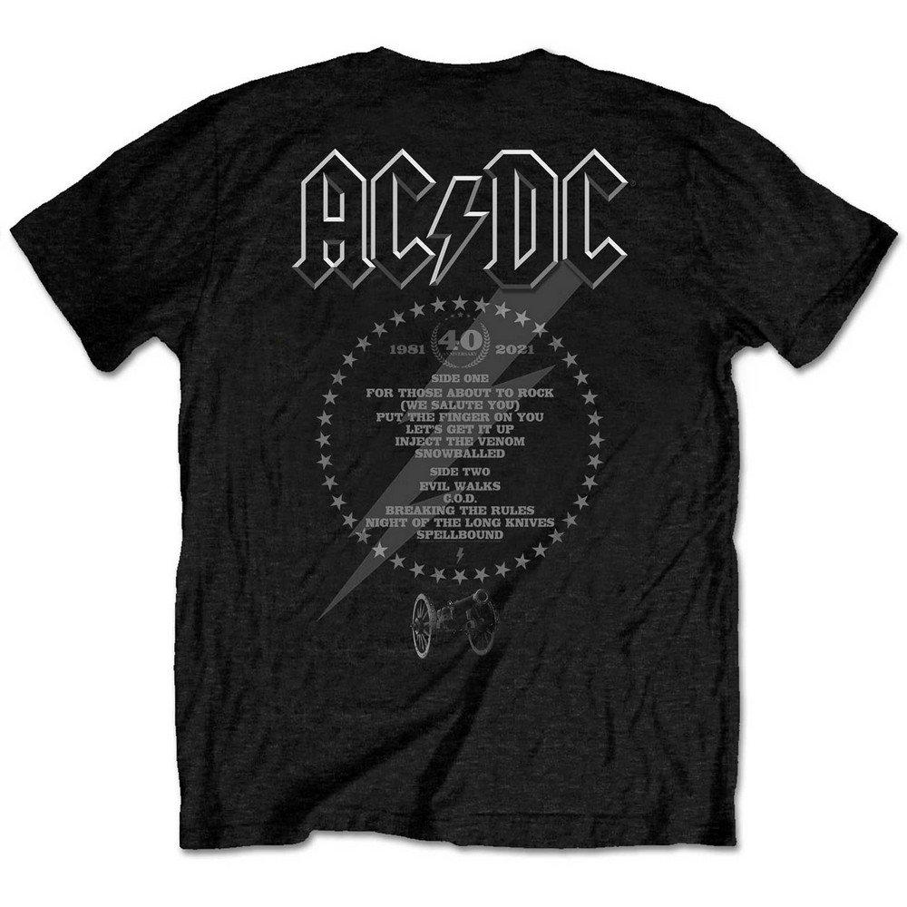 AC/DC ACDC For Those About To Rock 40th T-Shirt
