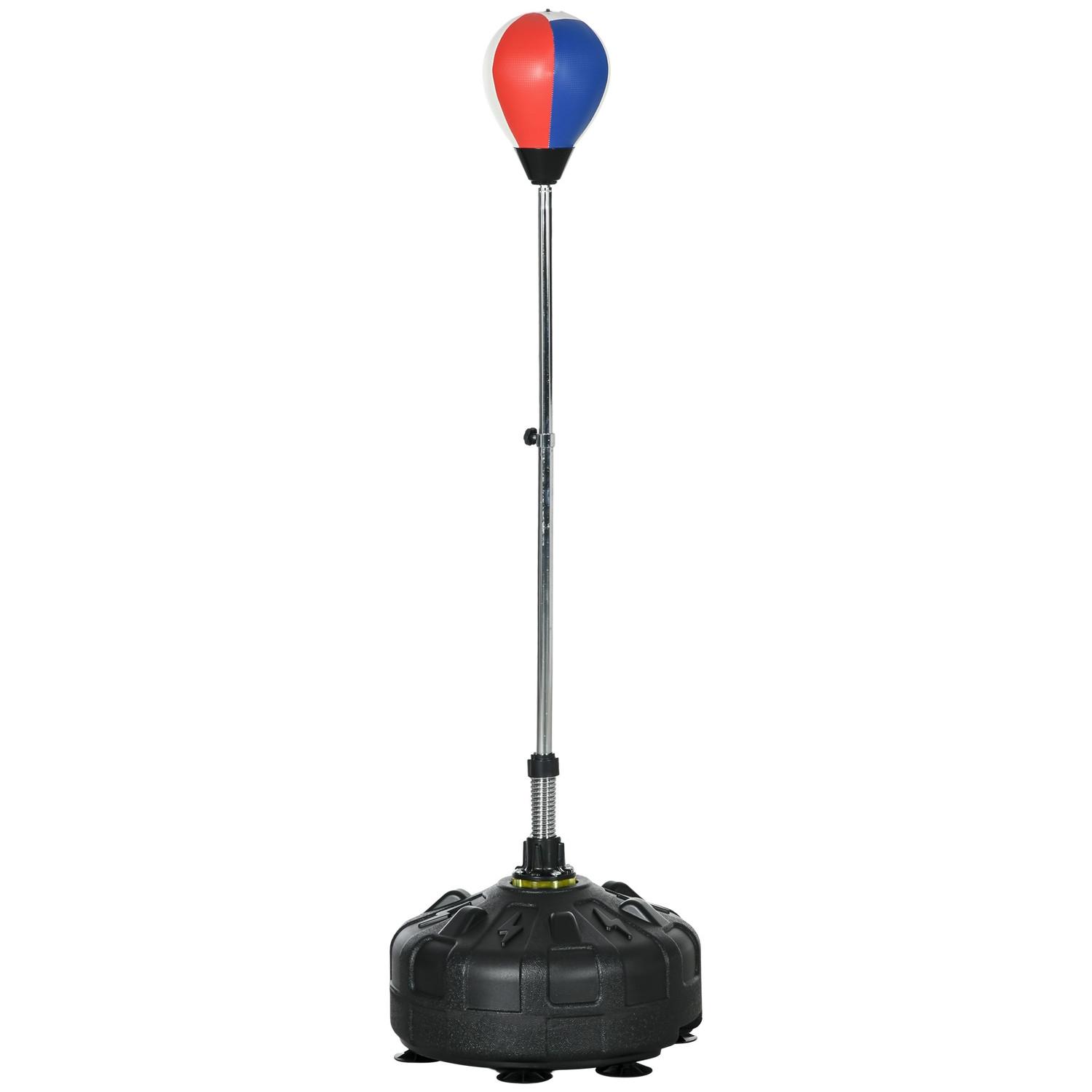 Northio Punchingball Boxsack Höhenverstellbar 147-165 Cm, Standbox-Trainer Für Training & Übung, Schwarz