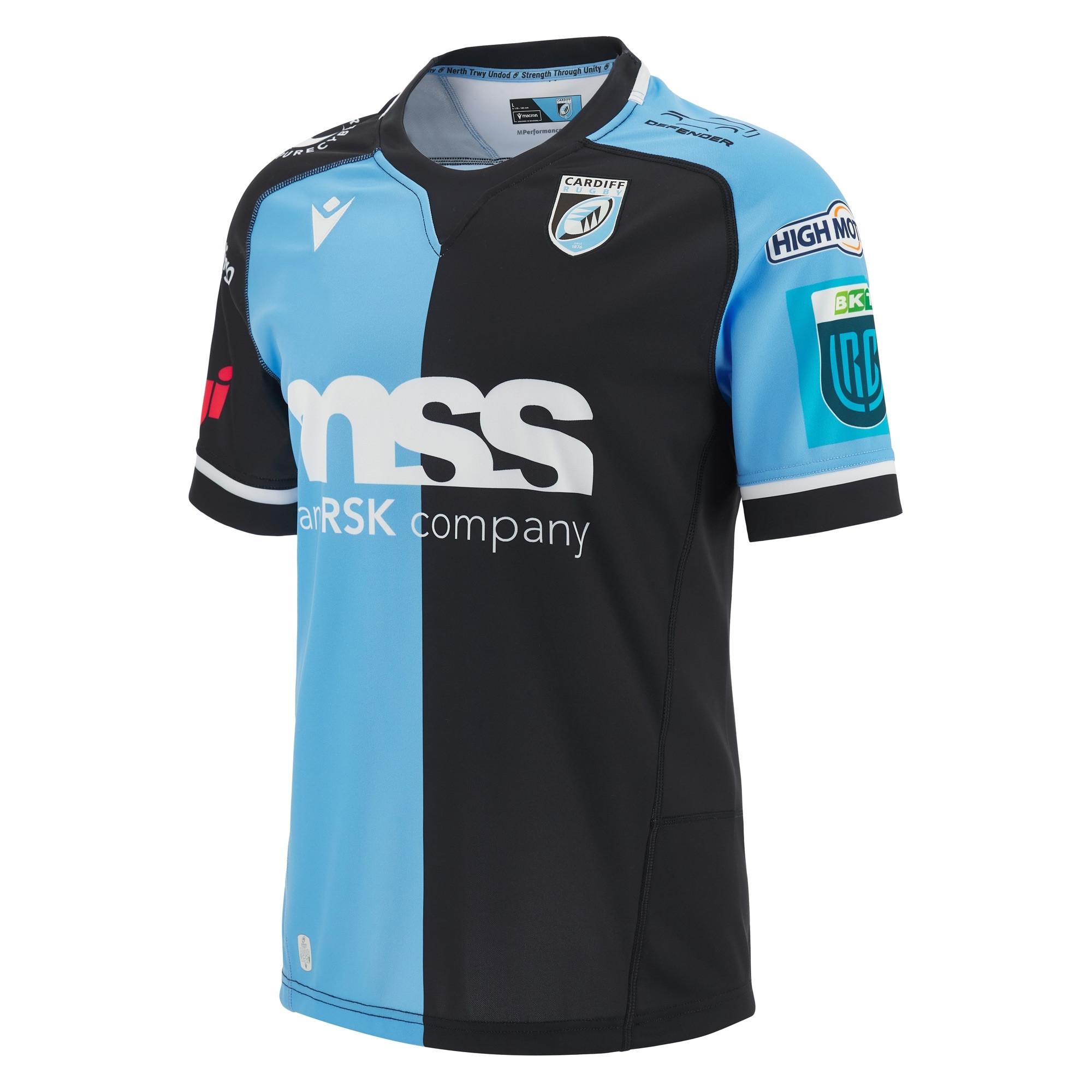 macron heimtrikot cardiff blue 2023/24