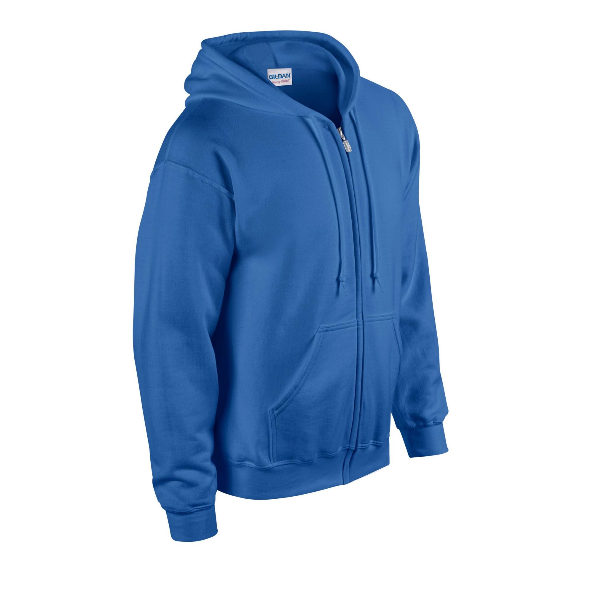 Gildan Hoodie mit durchgehendem Reißverschluss Durchgehender Reißverschluss