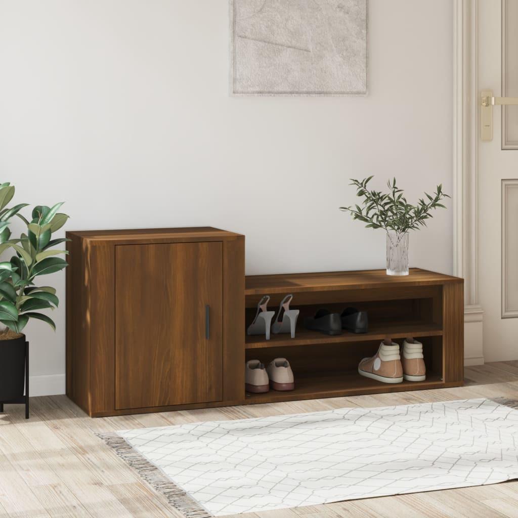 VidaXL Schuhschrank holzwerkstoff