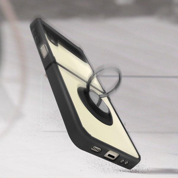 Avizar Ring-Hülle Samsung Z Flip 3 Schwarz