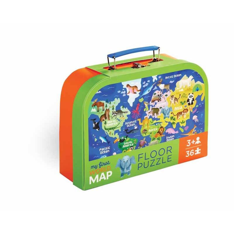 Crocodile Creek Meine erste Karte, Erste Weltkarte