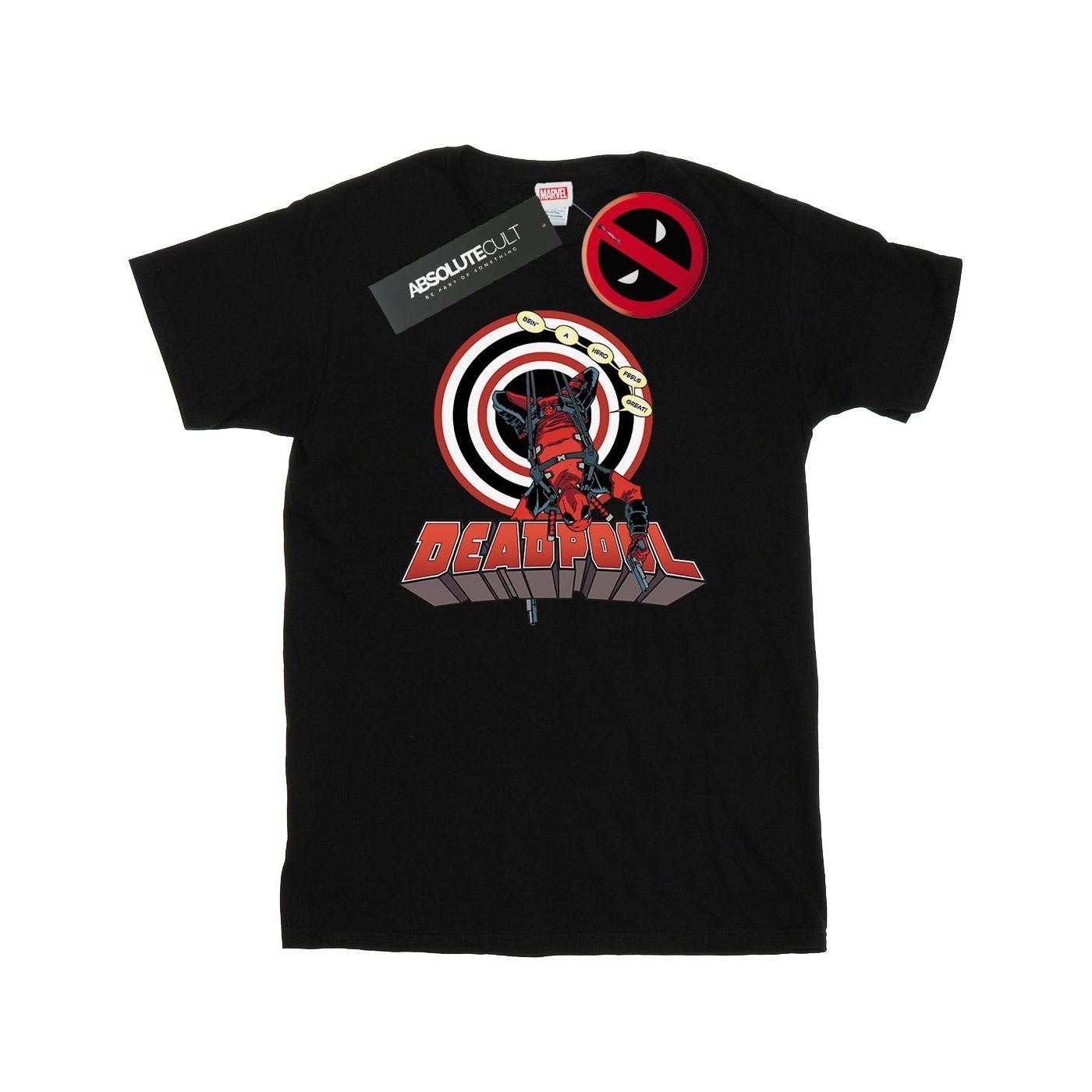 MARVEL Deadpool Target Logo Kurzarm T-Shirt