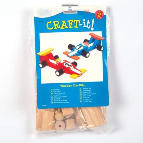 Activity-board Rennauto-Bastelsets aus Holz für Kinder zum Basteln und Dekorieren