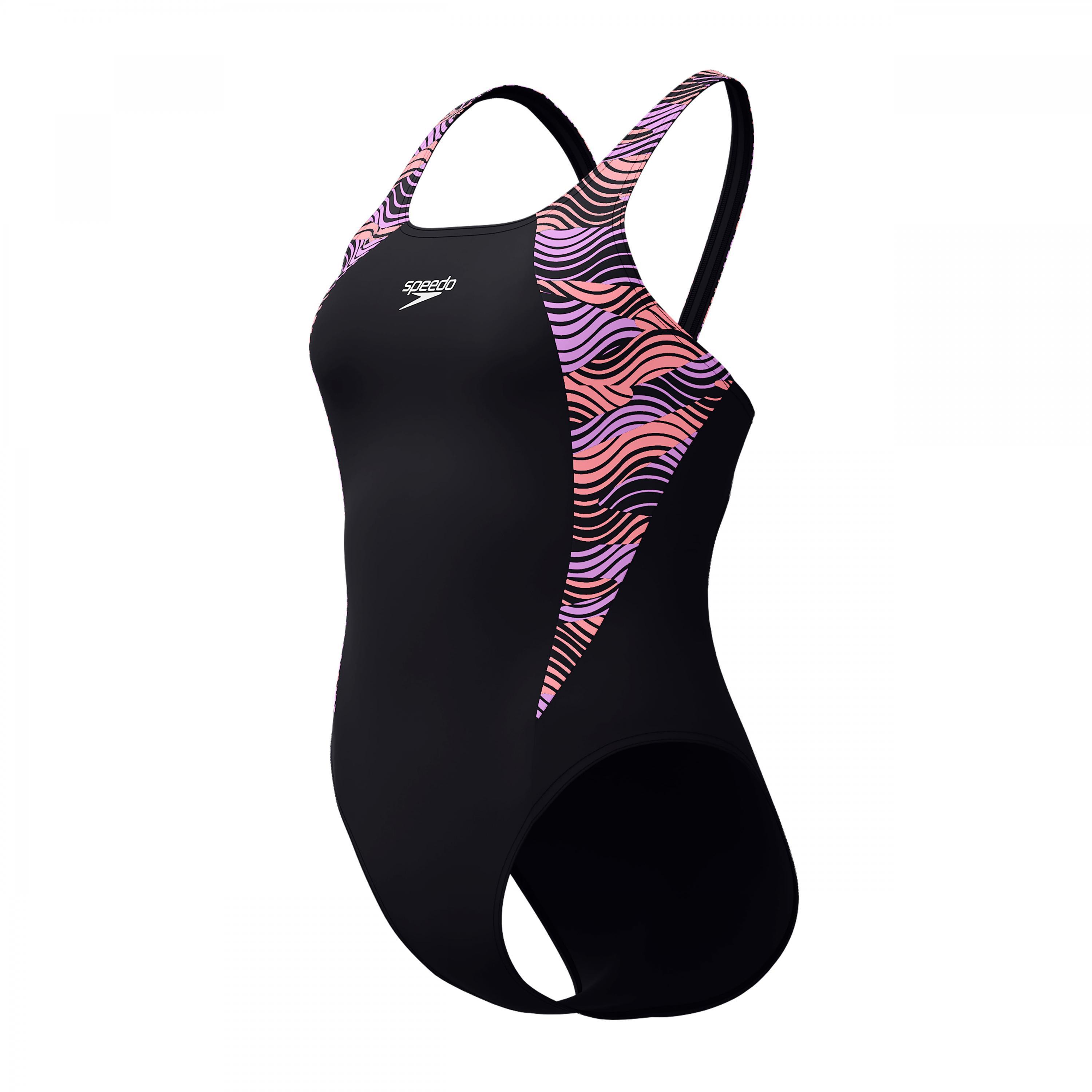 speedo Hyperboom Badeanzug Halboffener Rücken