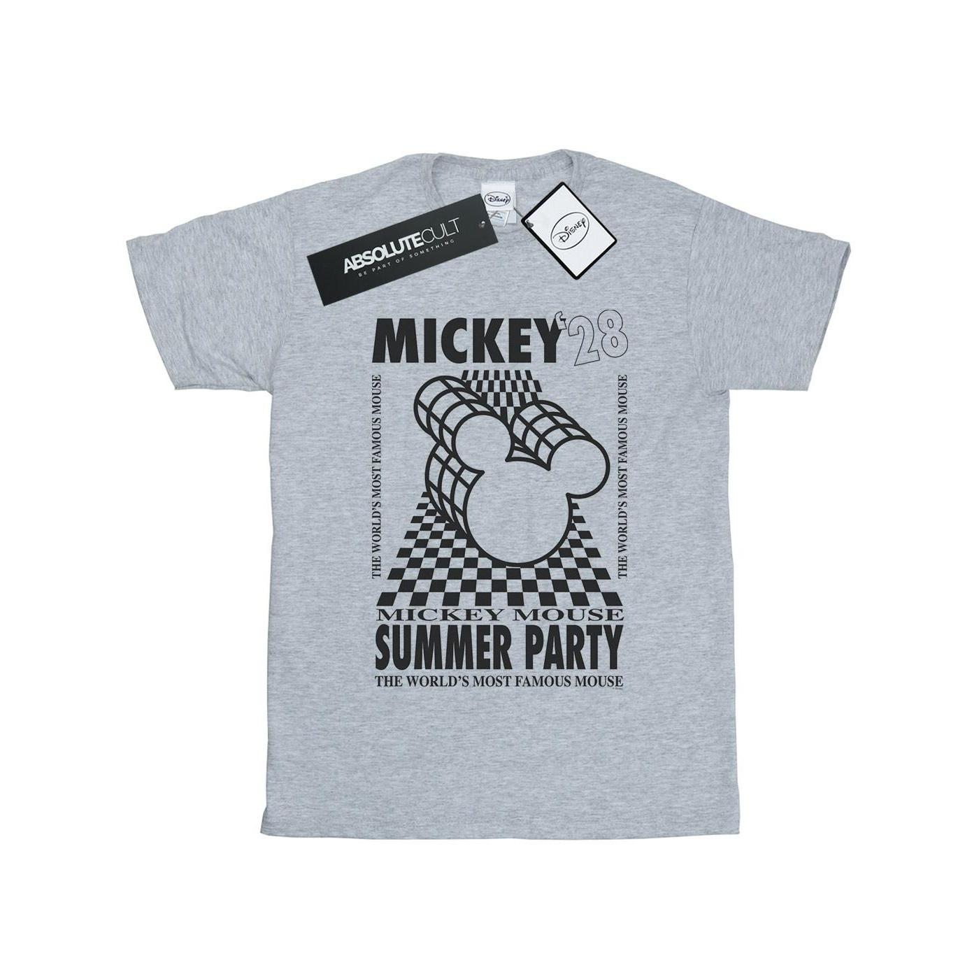 Disney Mickey Mouse Print Kurzarm T-Shirt