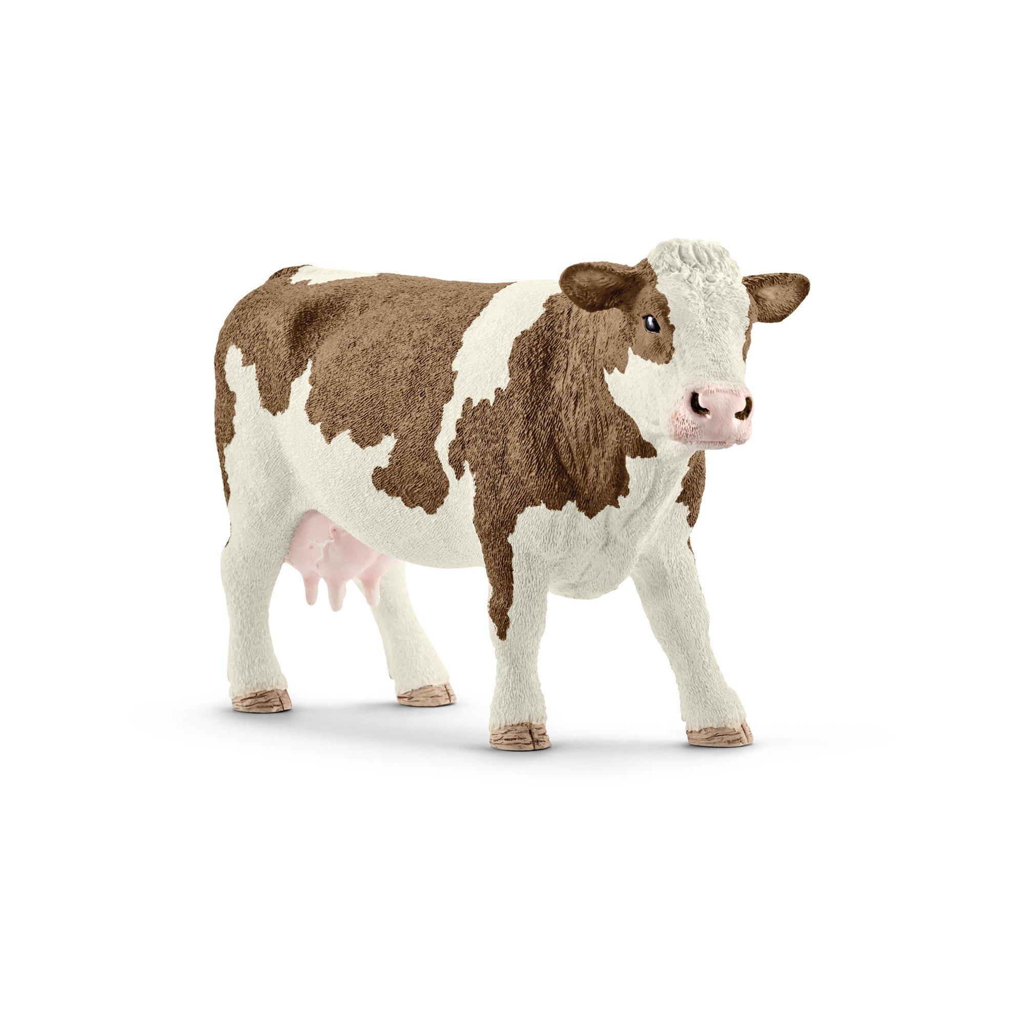 Schleich 13801 Fleckvieh-Kuh