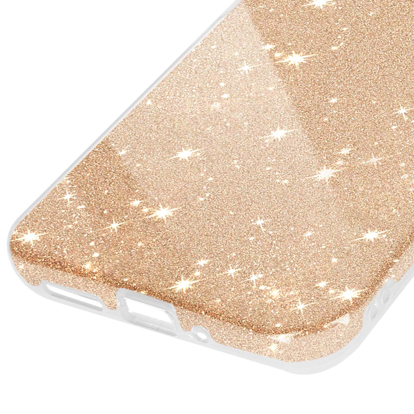 Avizar Glitter Hülle Xiaomi Redmi 13C Gold