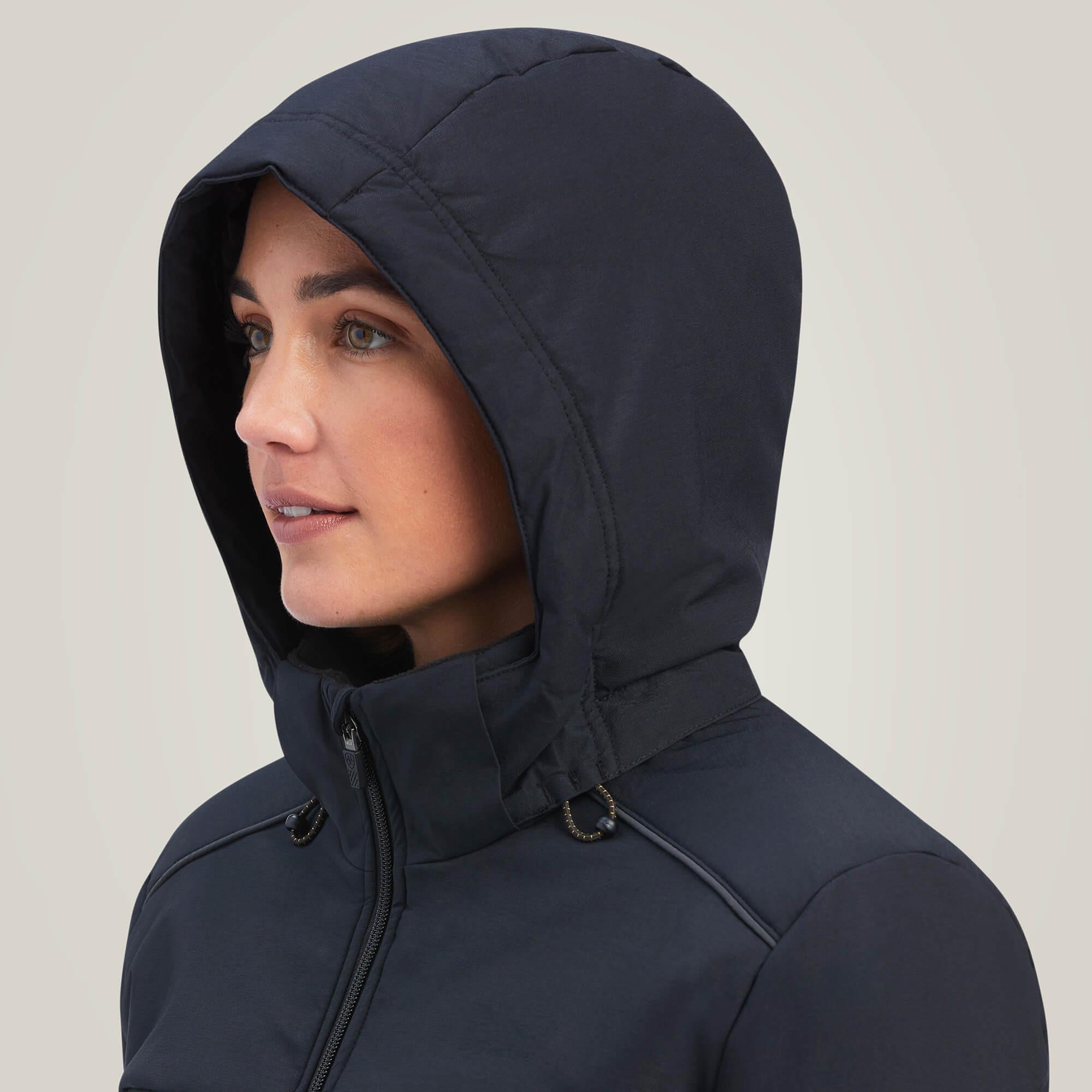 Ariat iolierende daunenjacke damen rebar valkyrie tretch canva