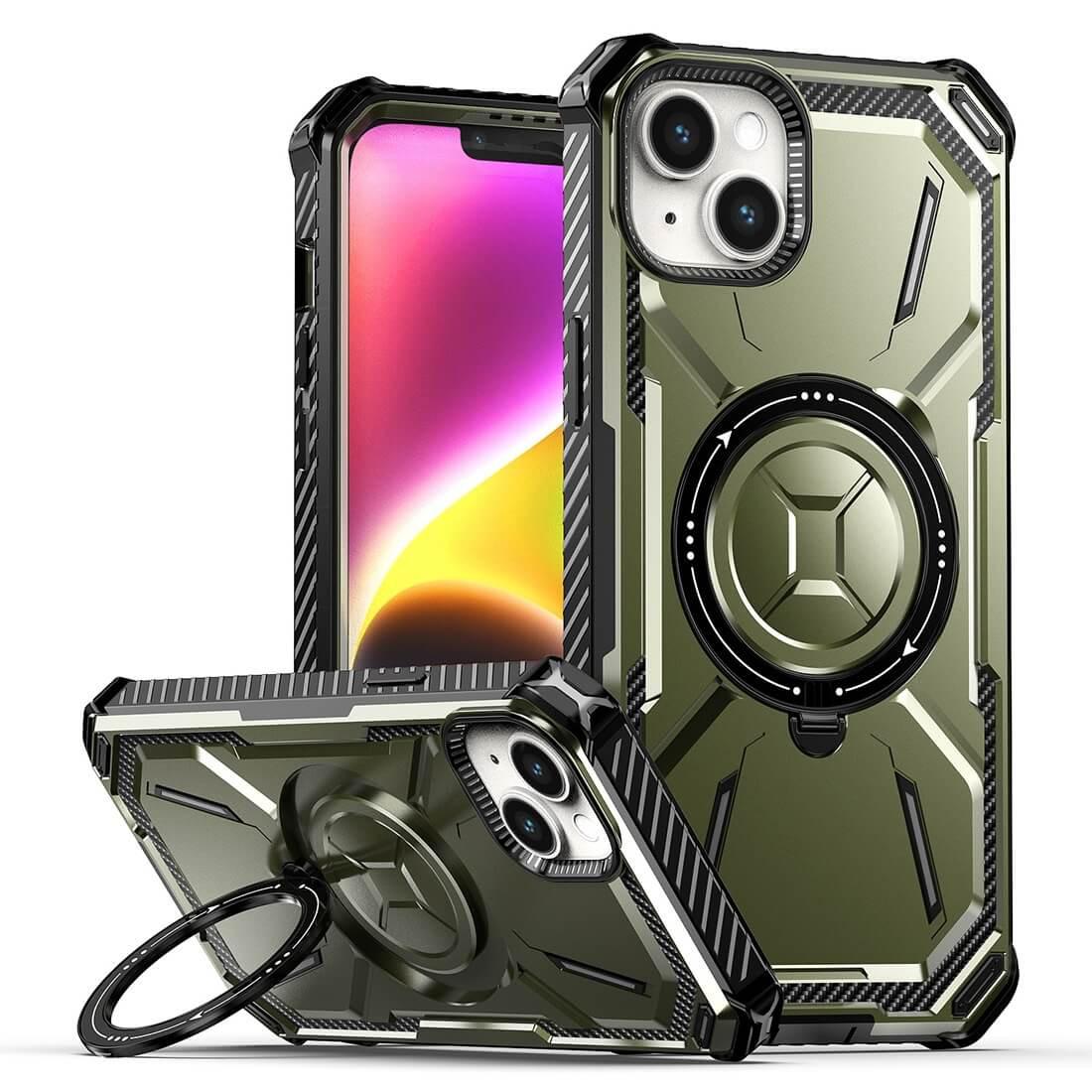 Cover-Discount iPhone 15 Plus - Armor Case mit Kickstand