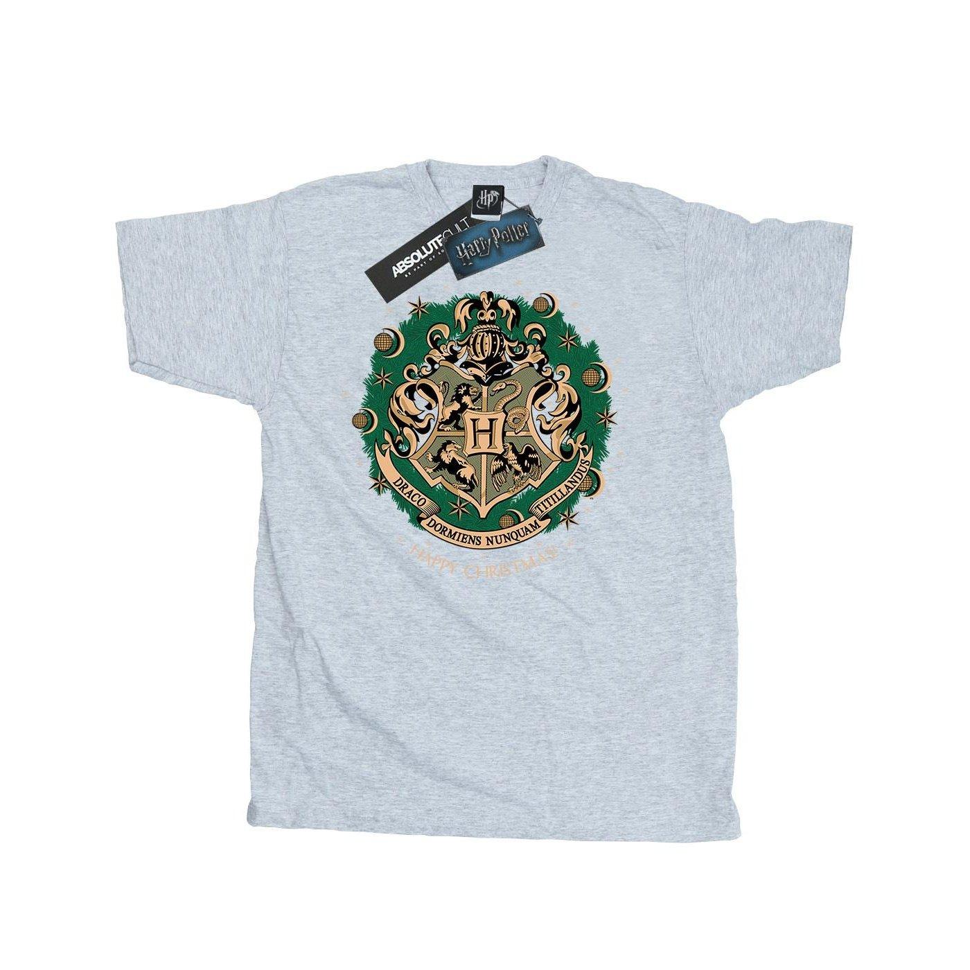 Harry Potter Hogwarts Weihnachtsdesign T-Shirt
