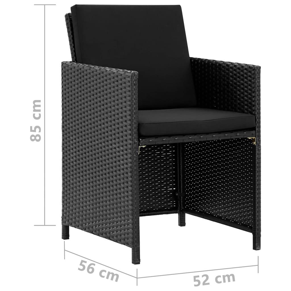 VidaXL Gartenmöbel-set poly-rattan