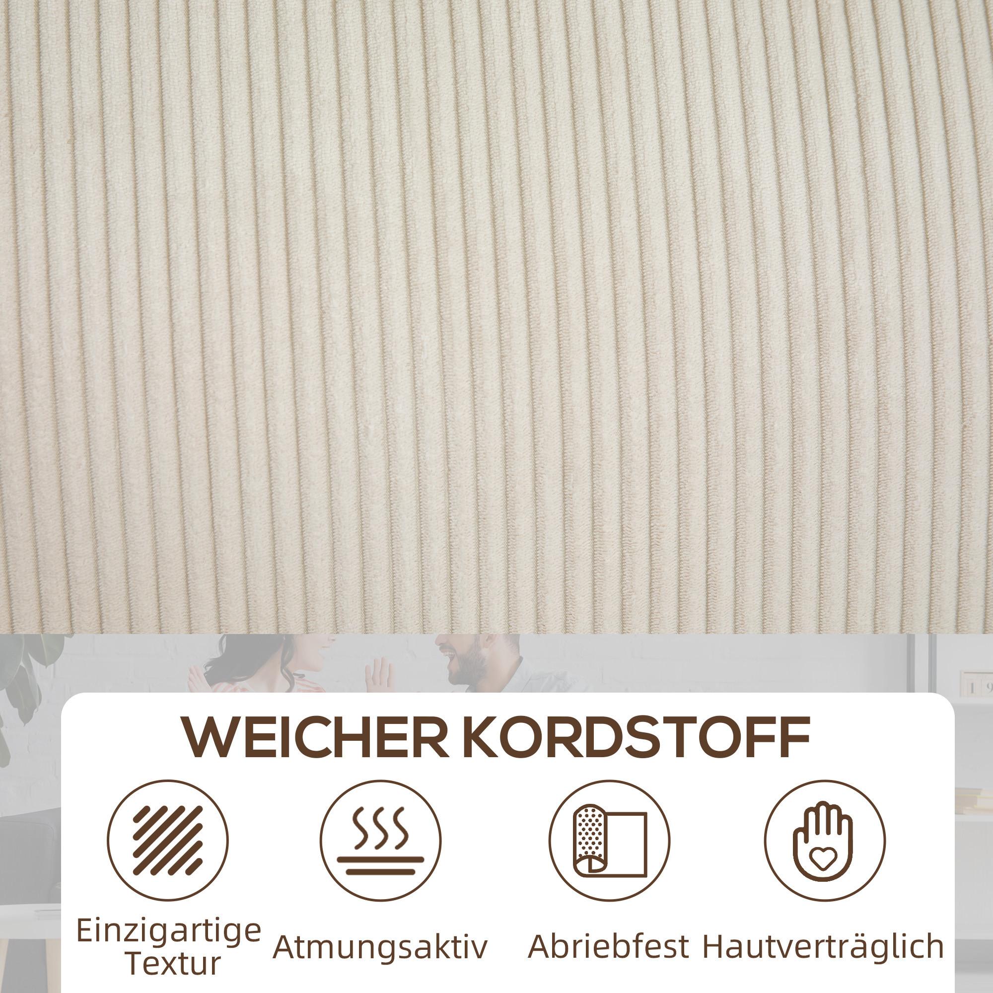 HOMCOM 3 Sitzer Sofa