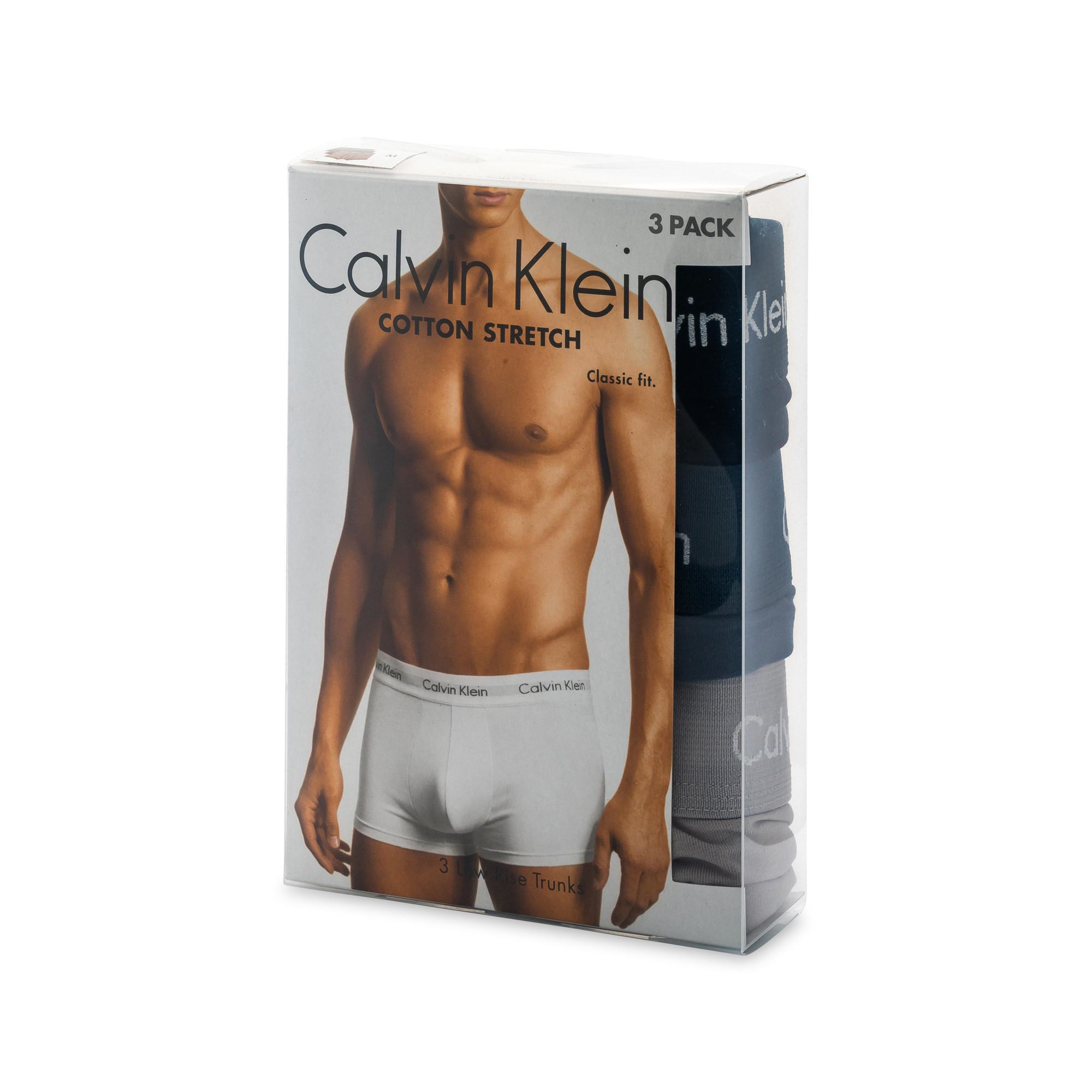 Calvin Klein LOW RISE TRUNK 3PK Triopack, Pantys