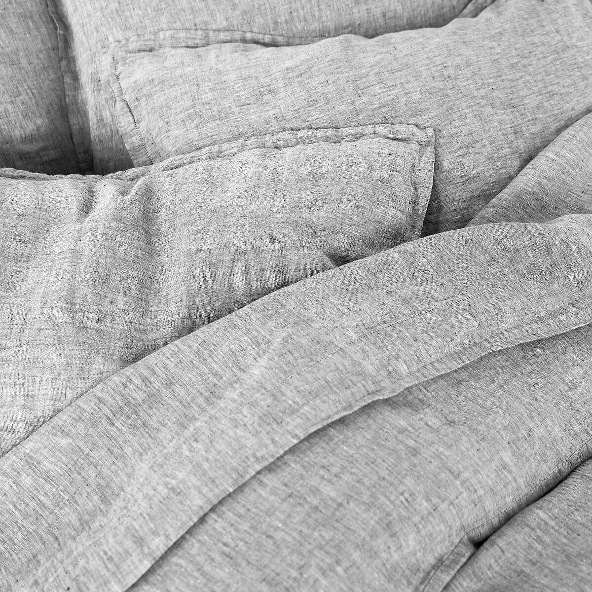 La Redoute Intérieurs Kissen- und Nackenrollenbezug Linot aus vorgewaschenem Leinen